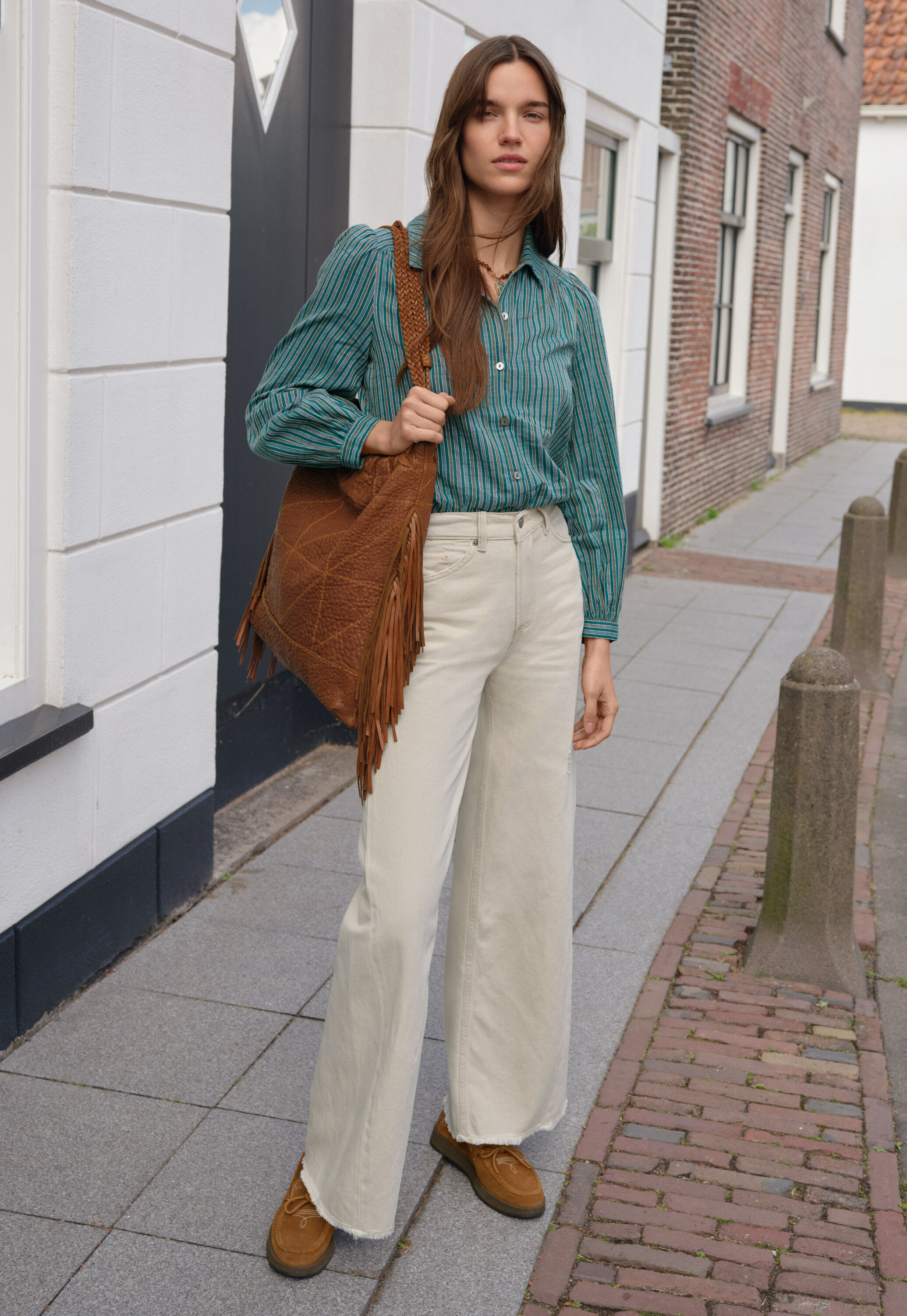 Waffle-stitch cardigan