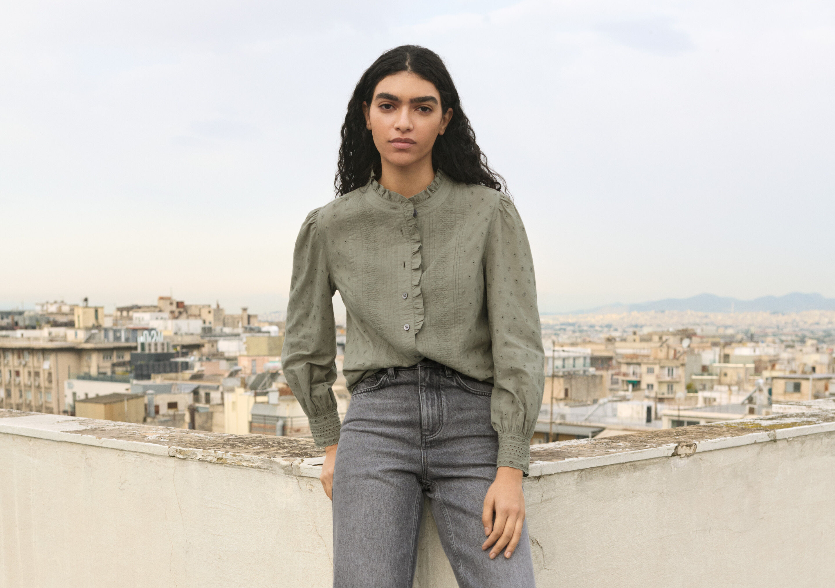 Embroidered blouse