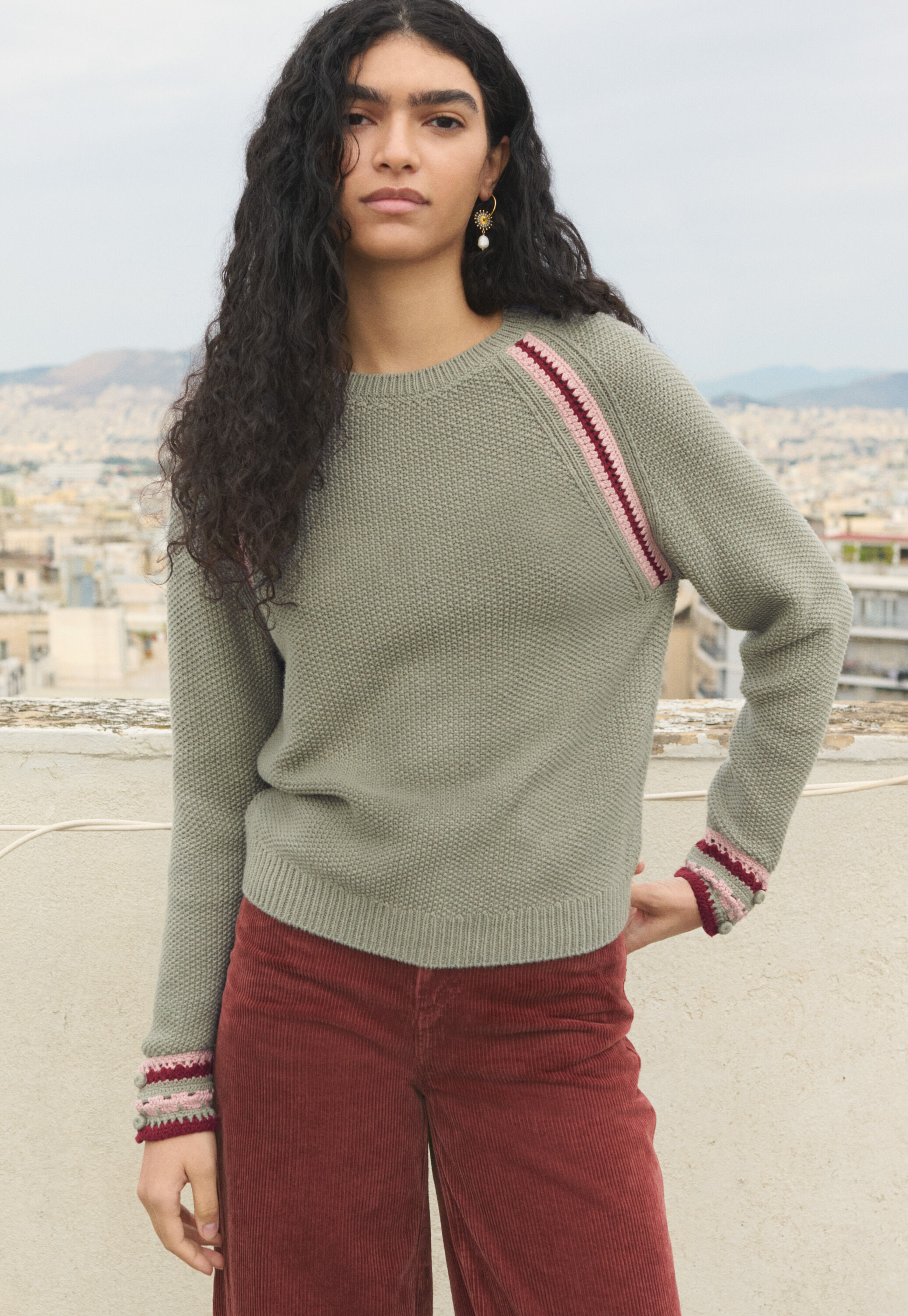 Embroidered blouse