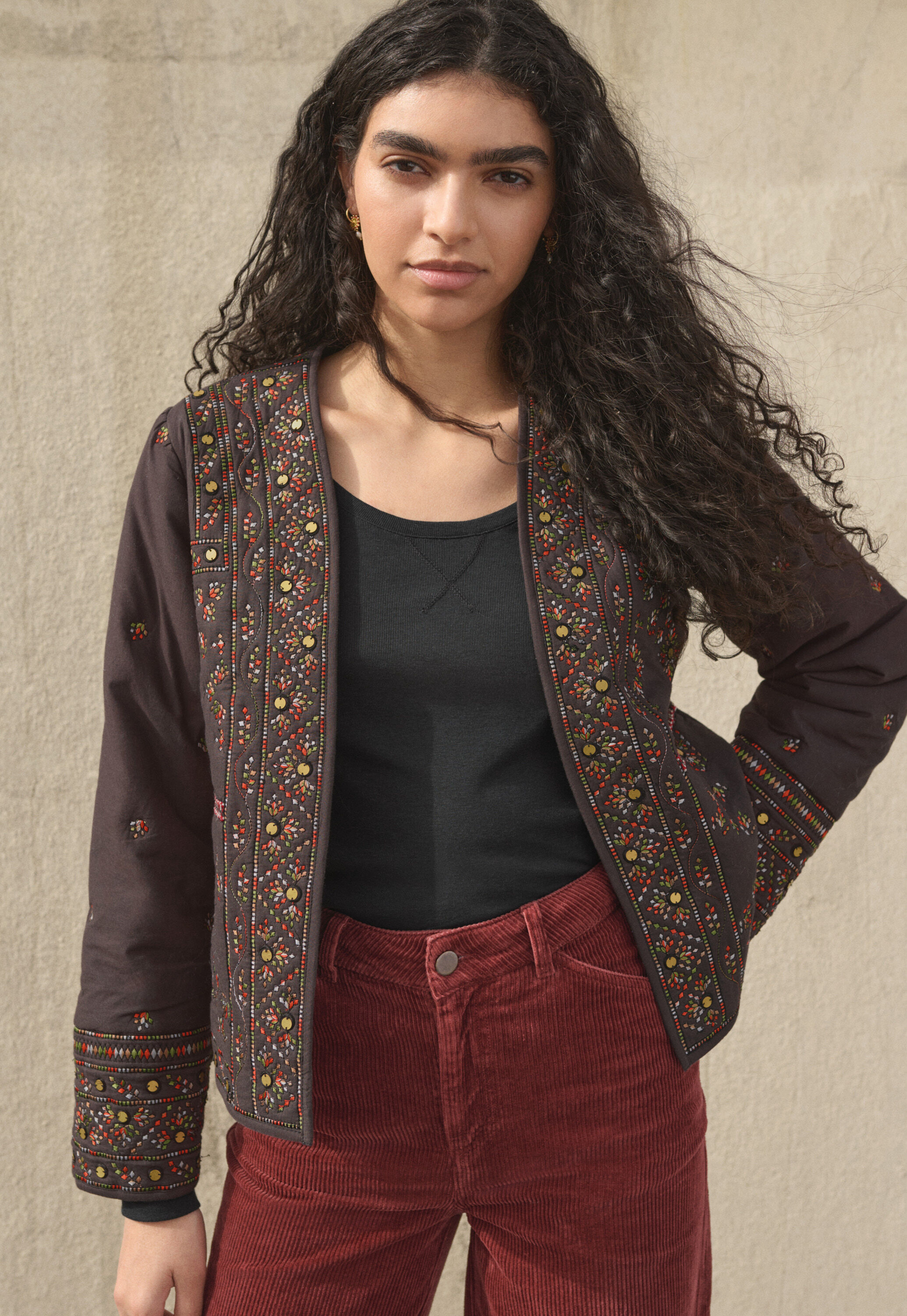 Embroidered blouse
