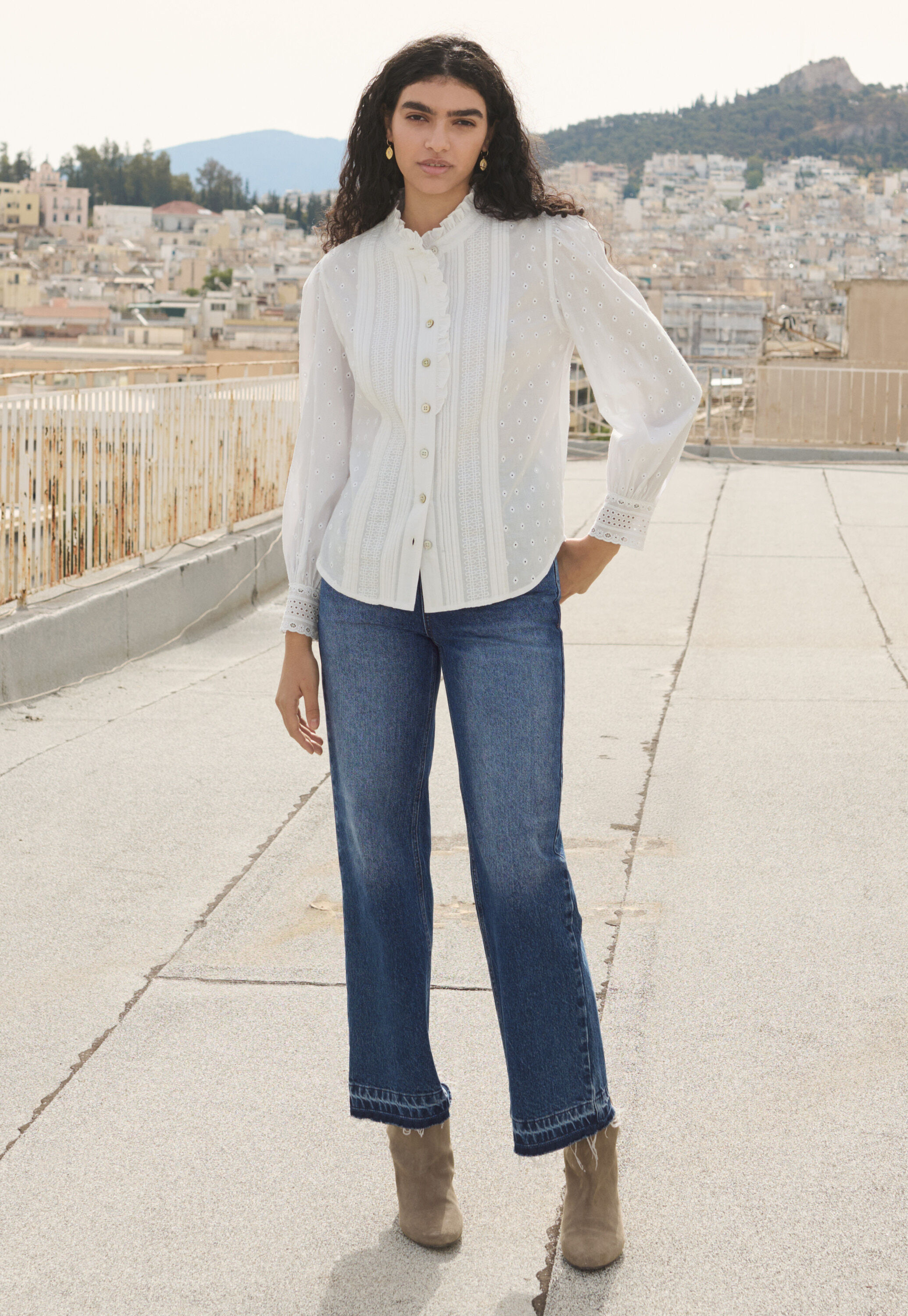 Embroidered blouse