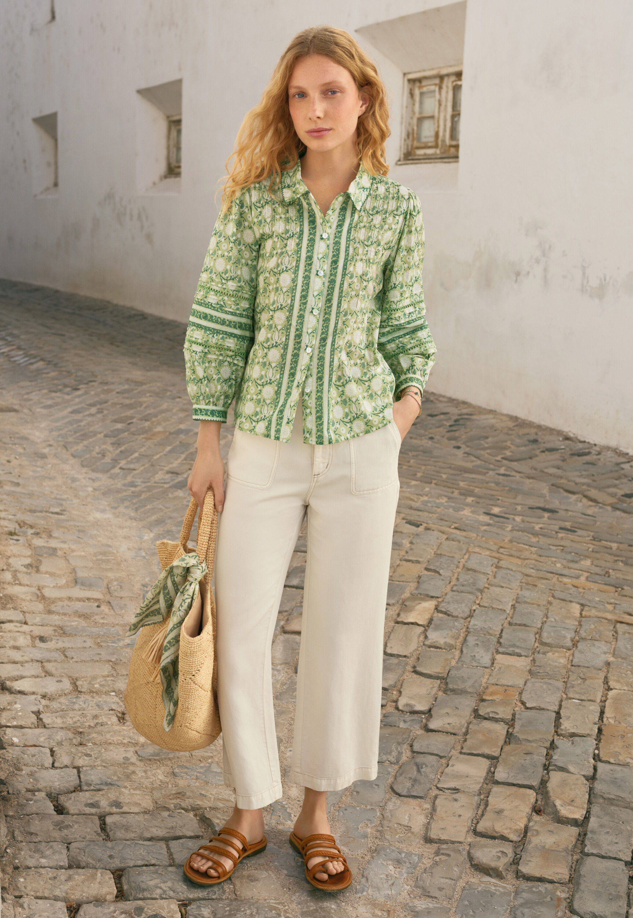 Printed blouse