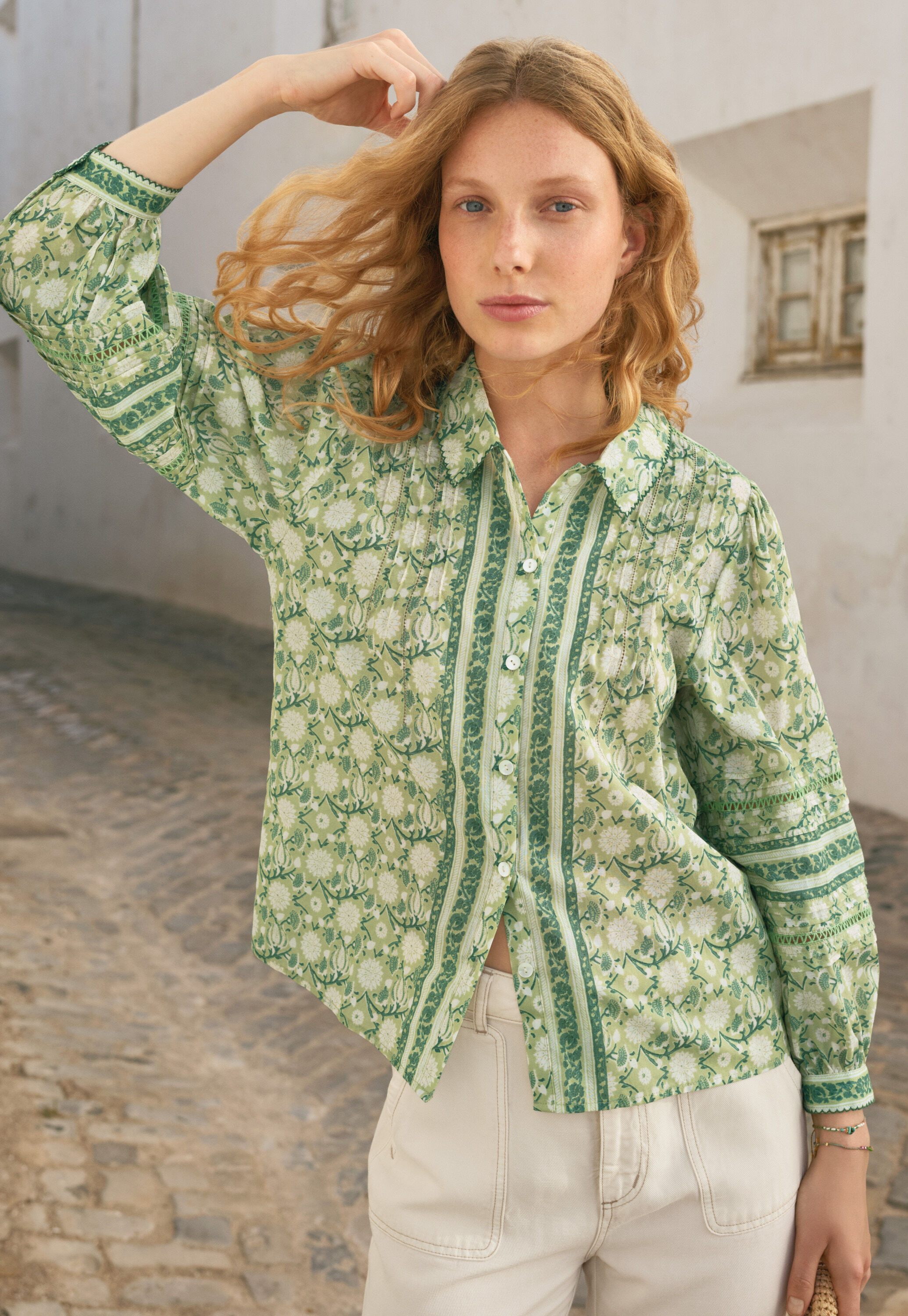 Printed blouse