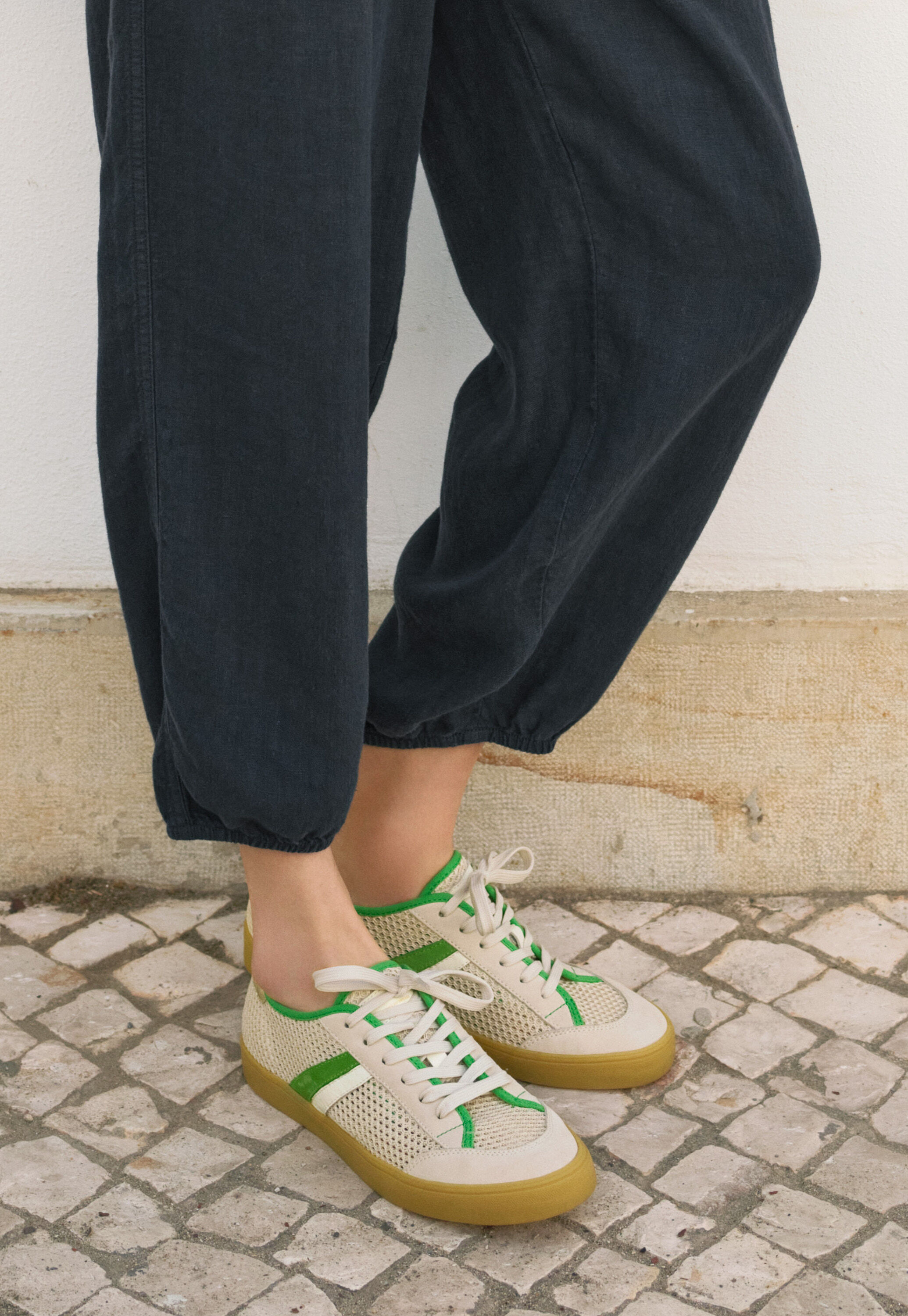 Lace-up trainers