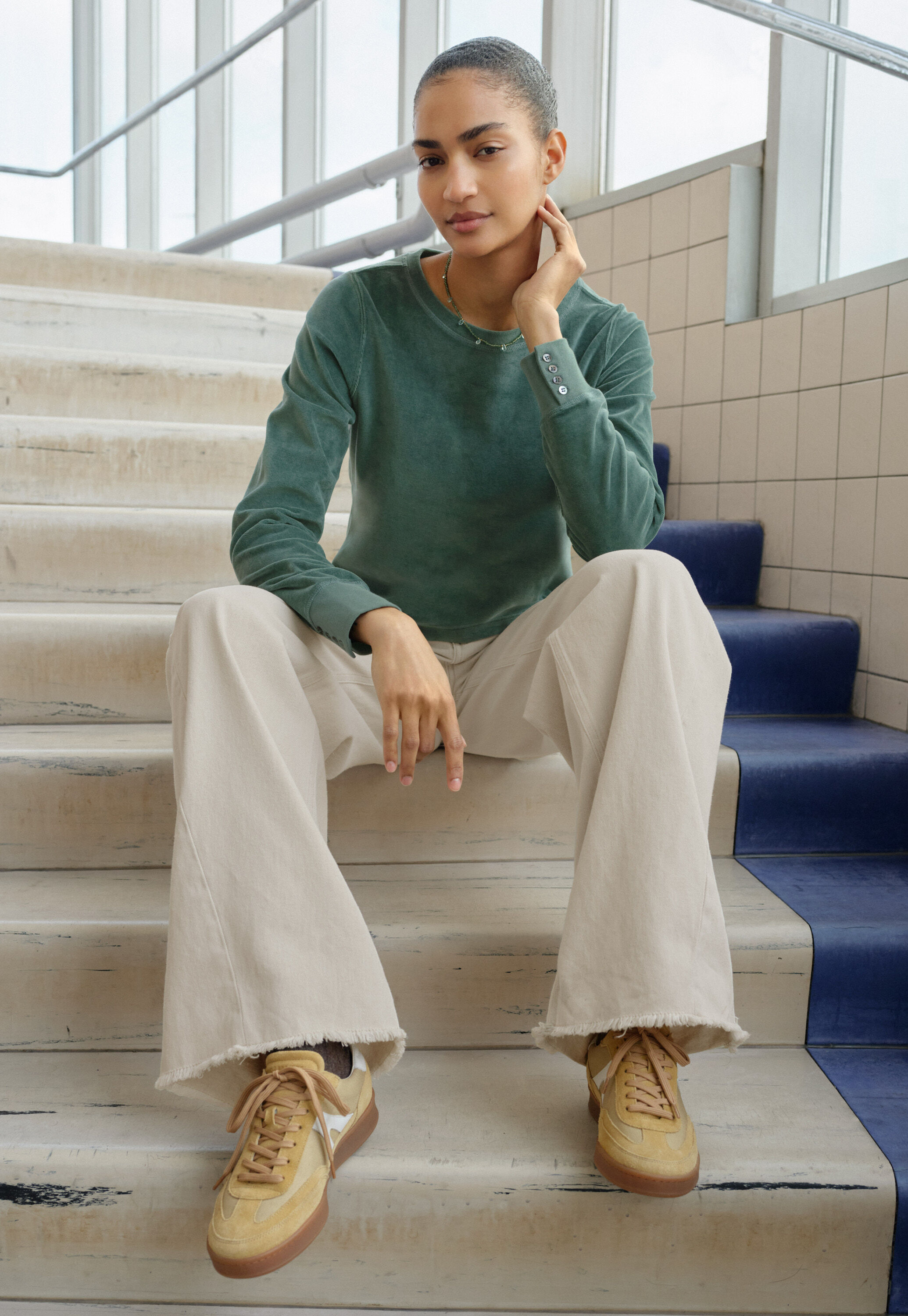 Velour top