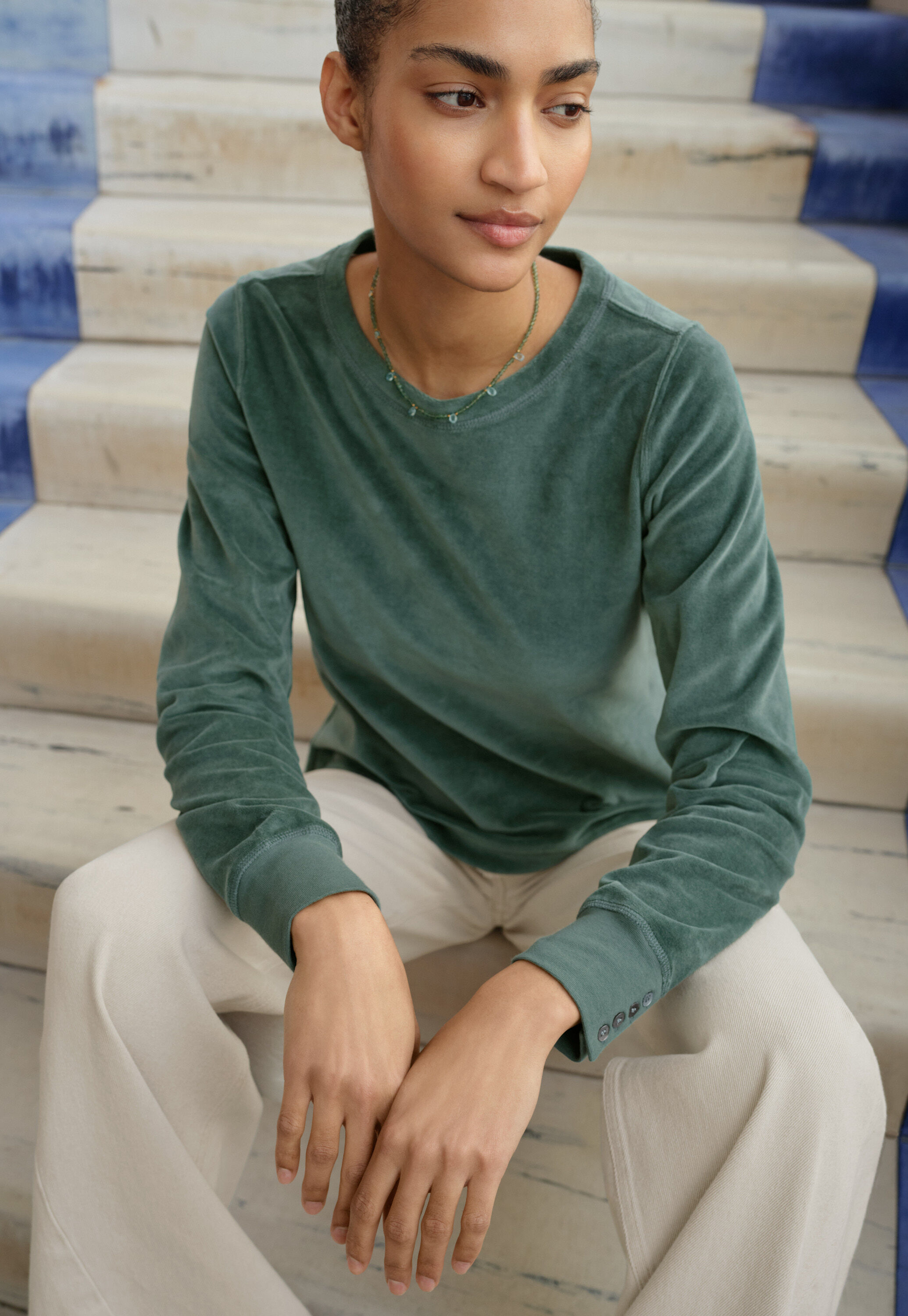Velour top