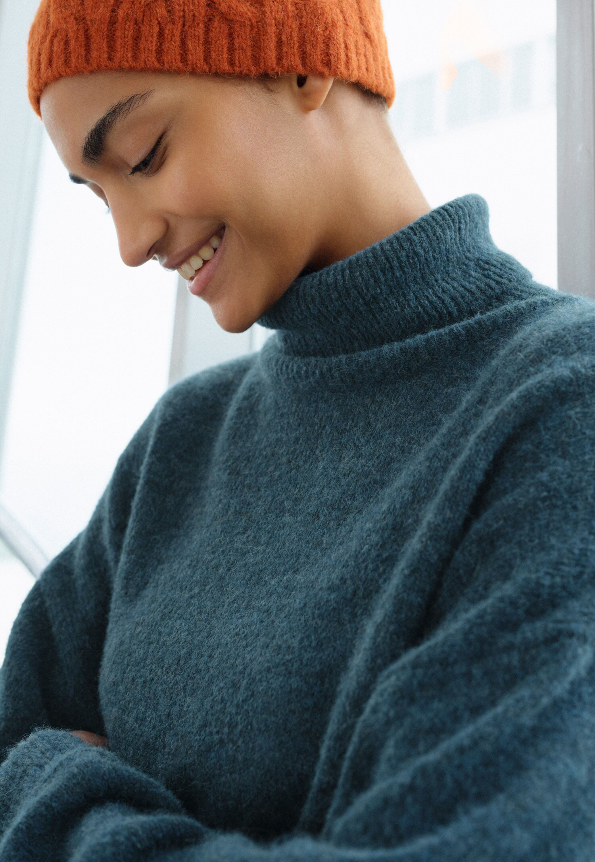Roll-neck sweater