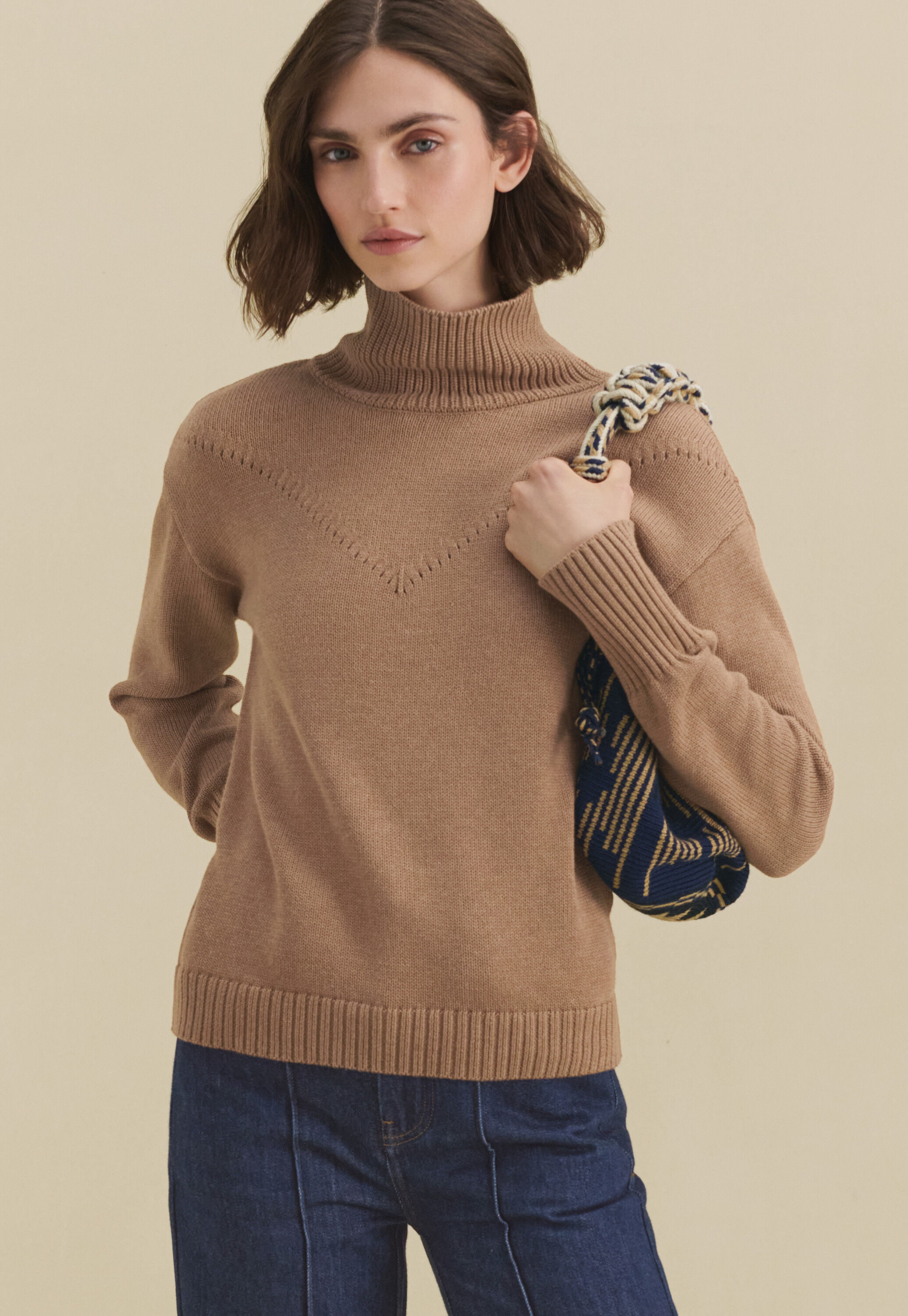 Pintuck blouse