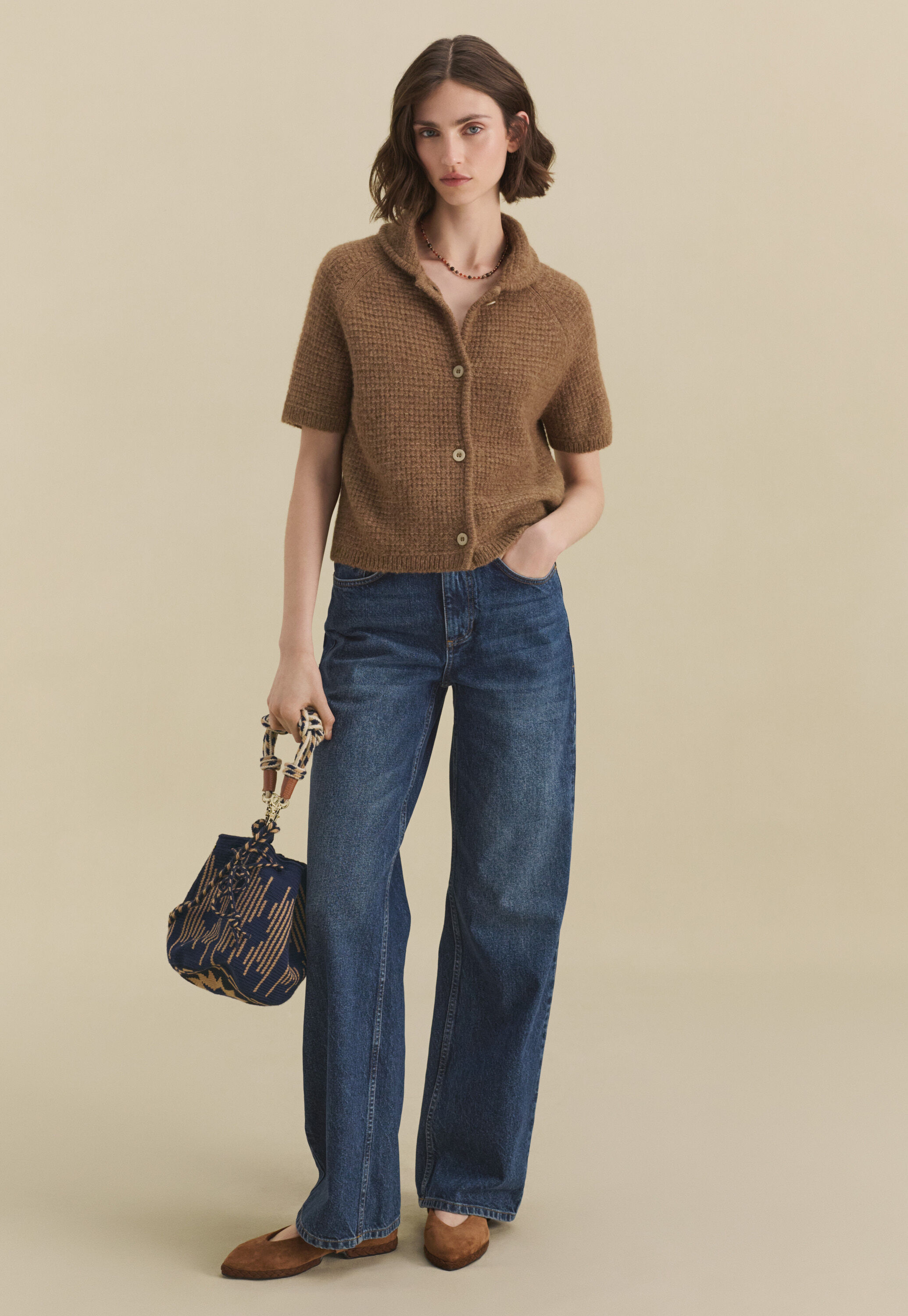 Boyfriend jeans, Dark mid vintage, large