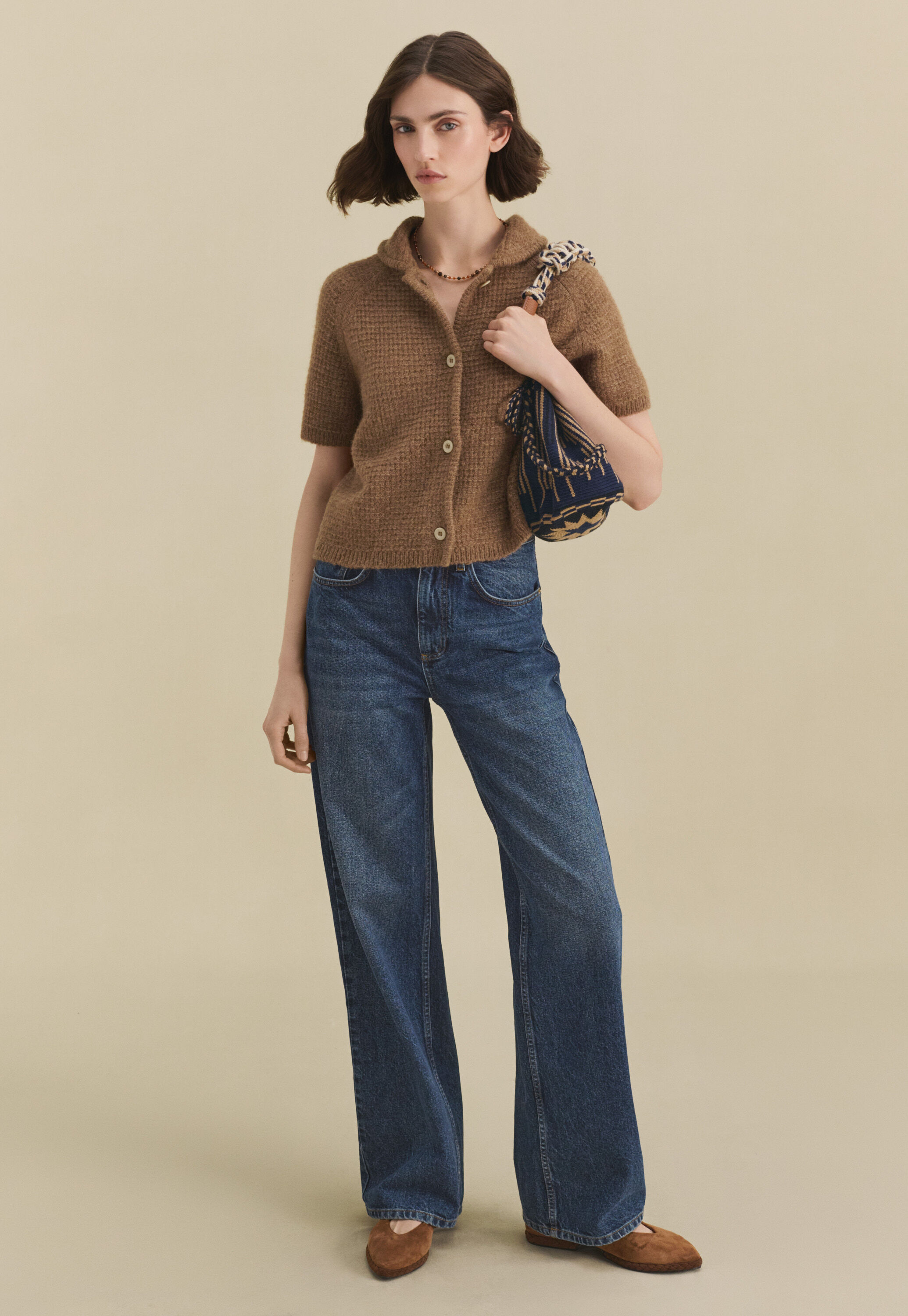 Pintuck blouse