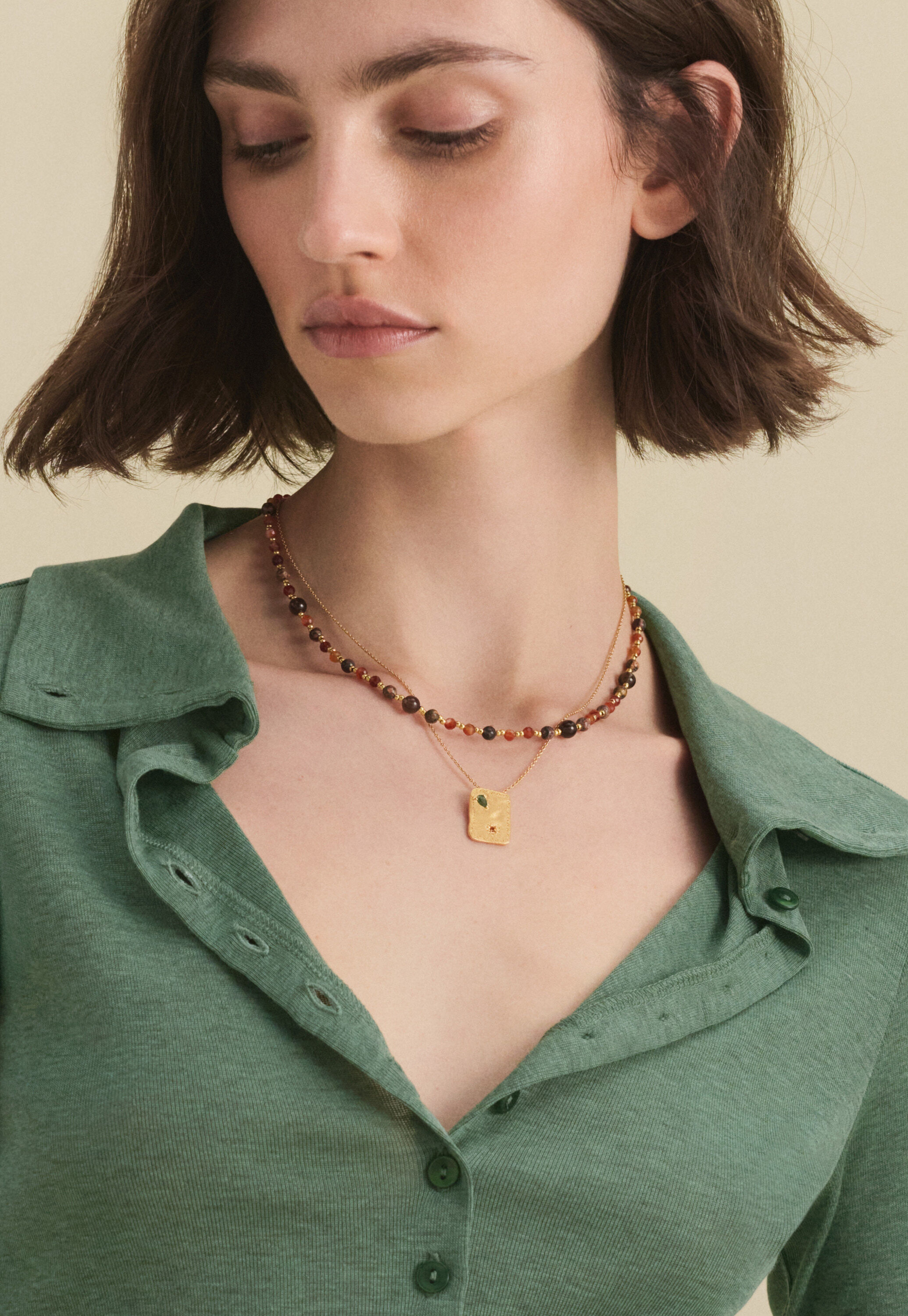 Beaded necklace