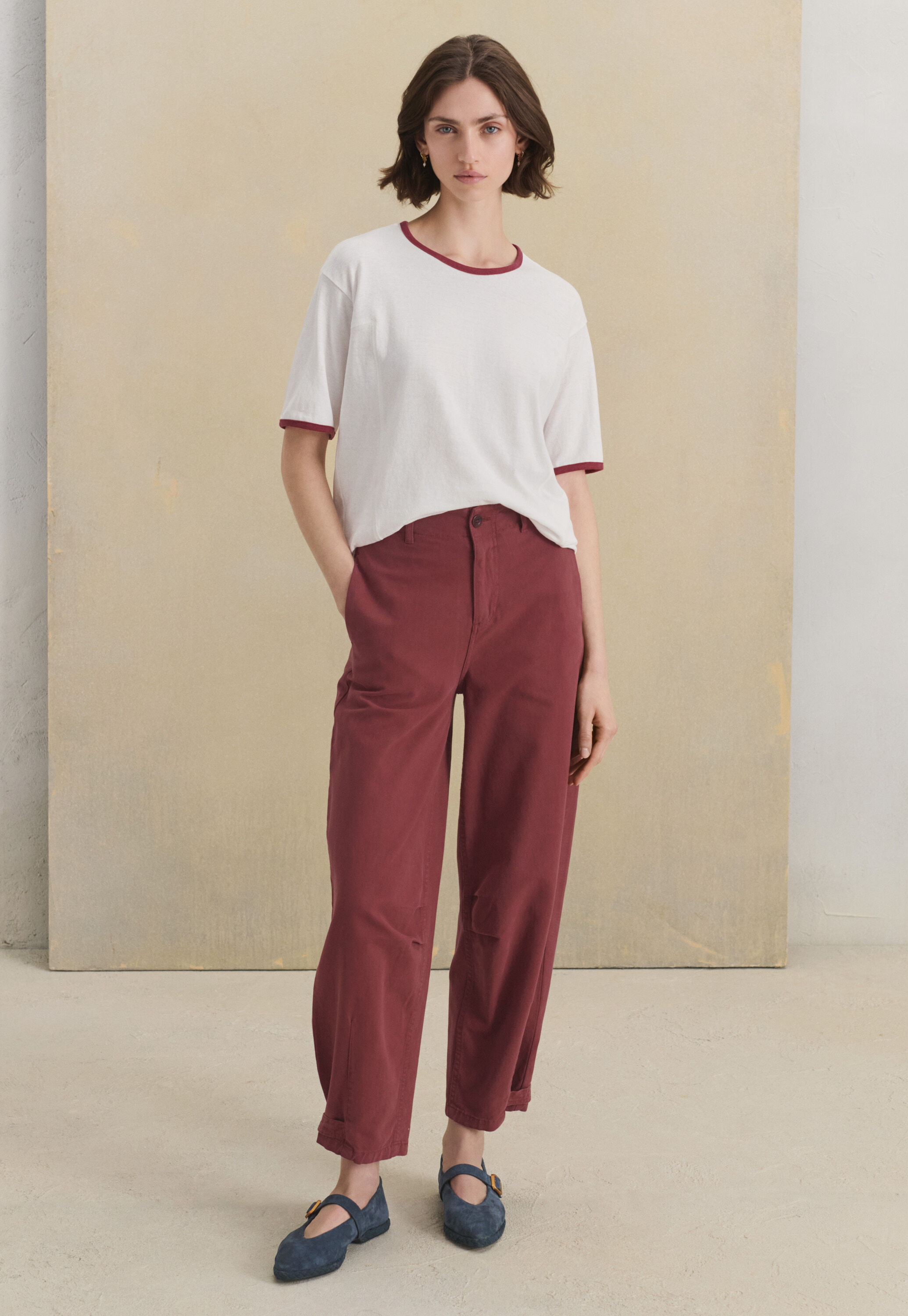 Pintuck blouse