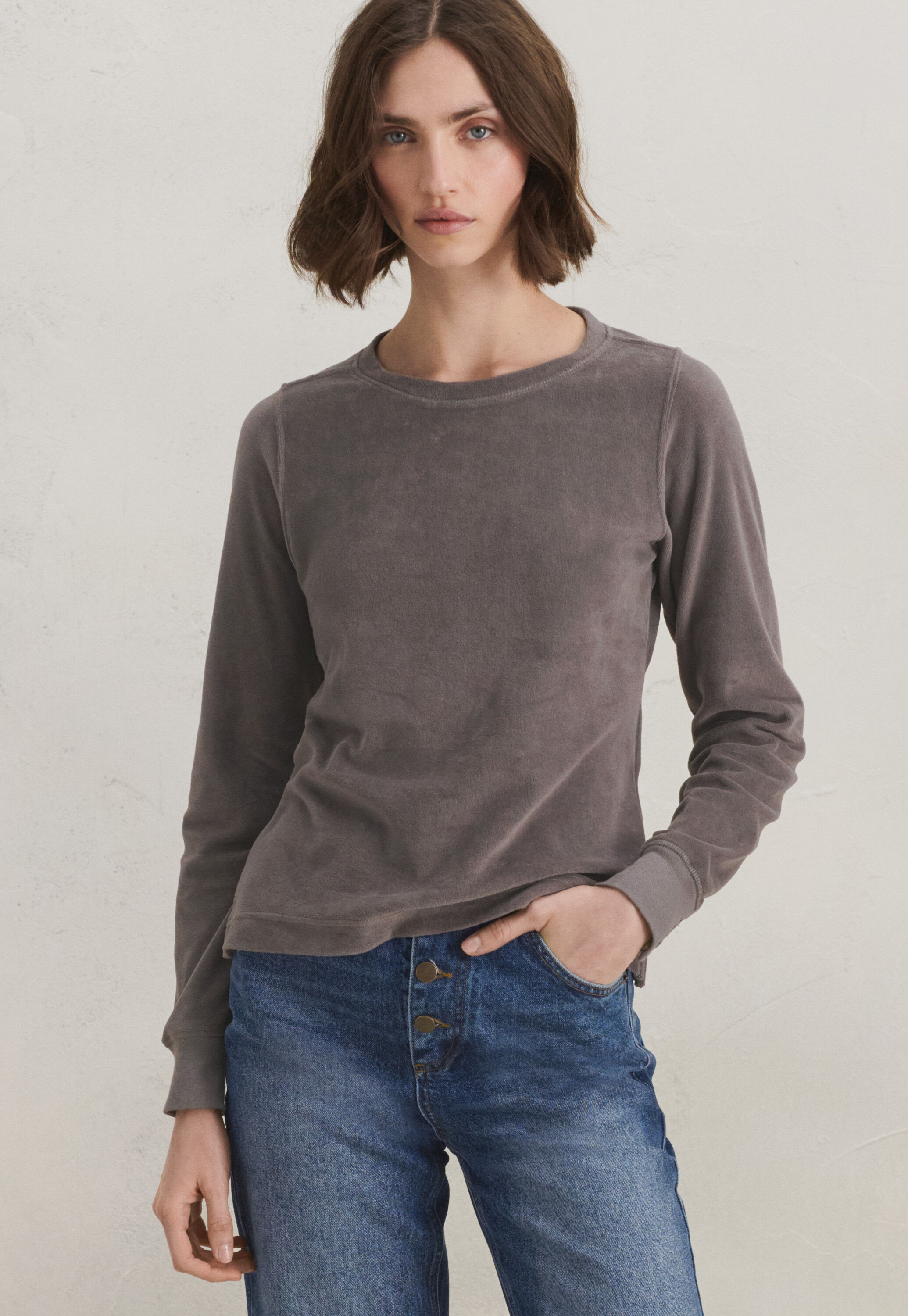 Pintuck blouse