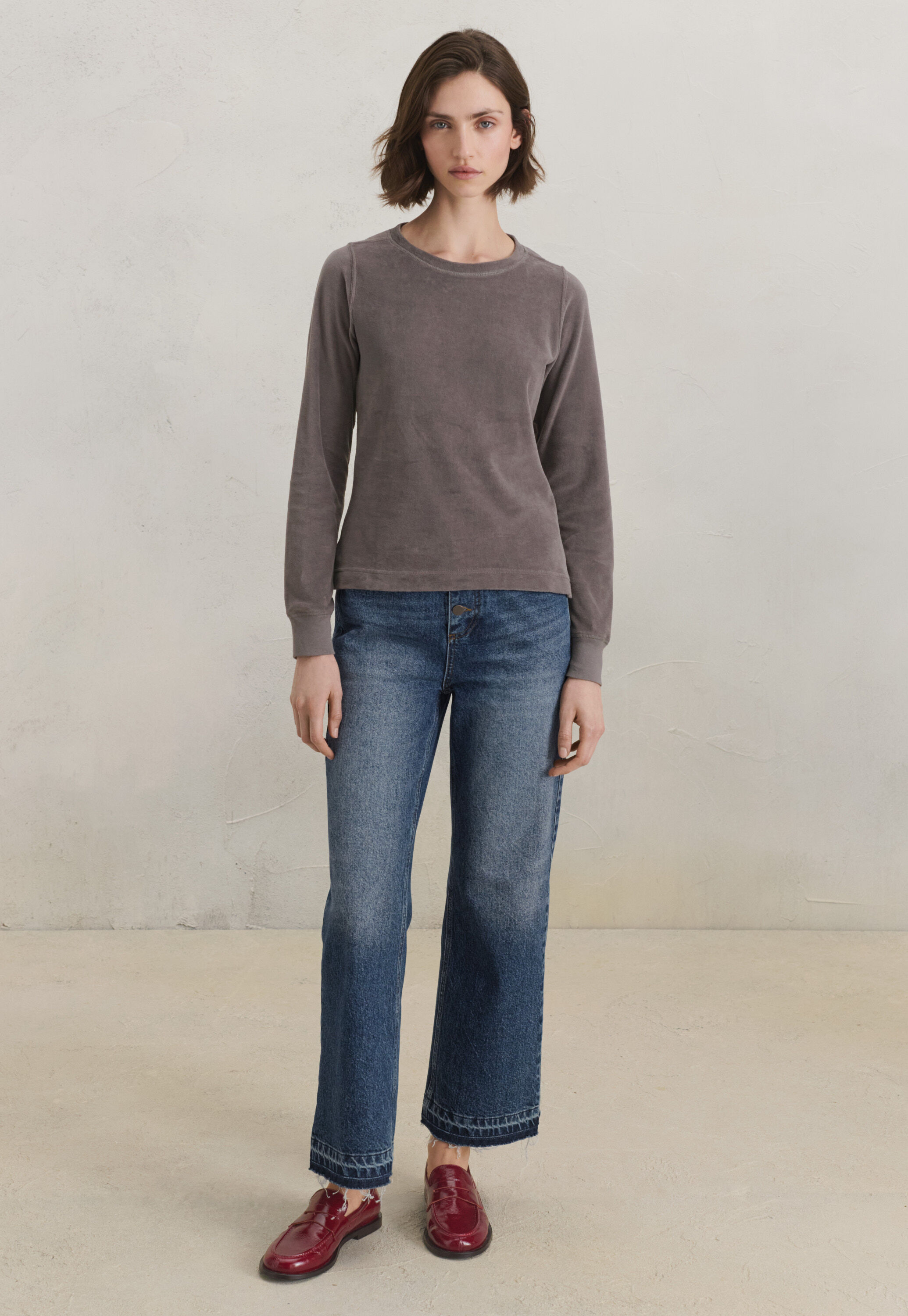 Pintuck blouse