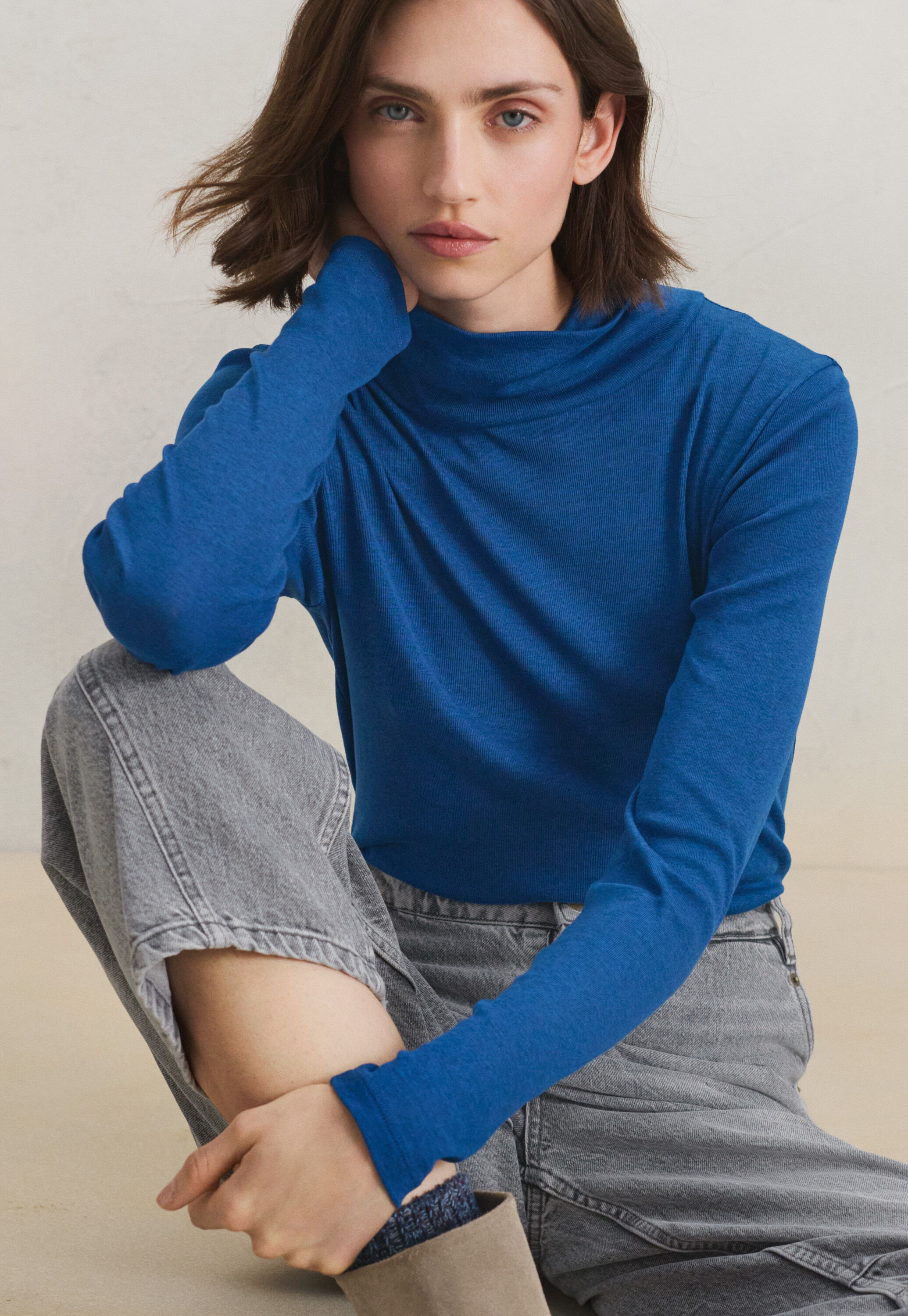 Pintuck blouse