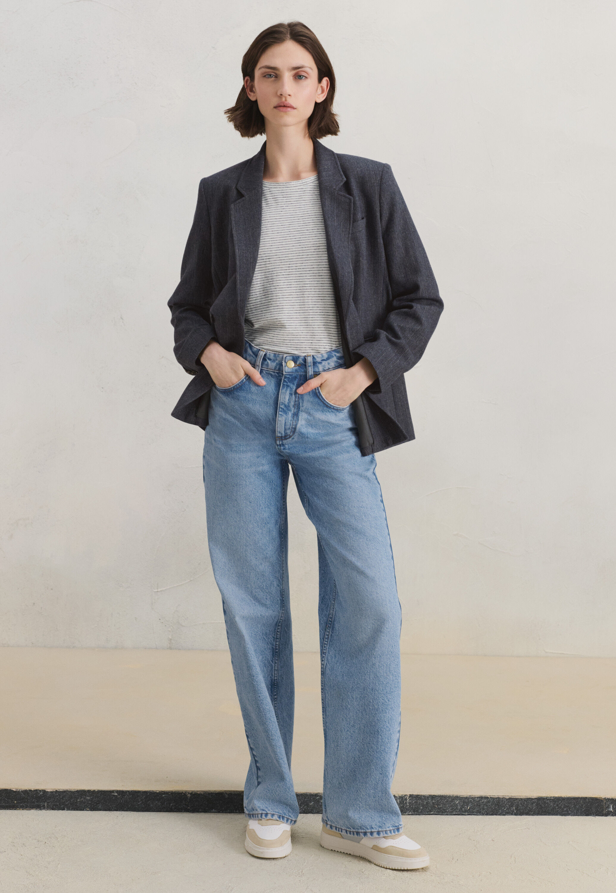 Pintuck blouse