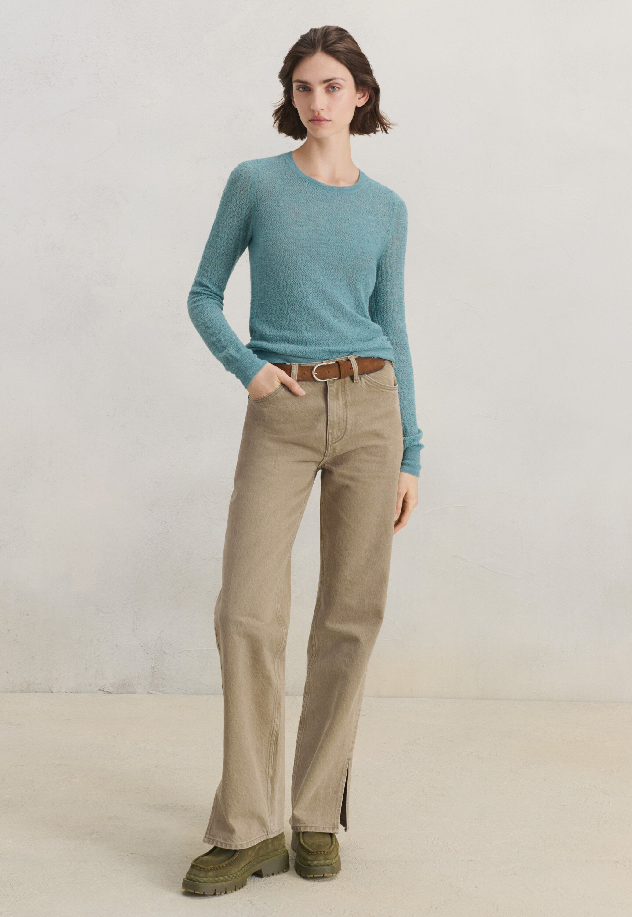 Pintuck blouse