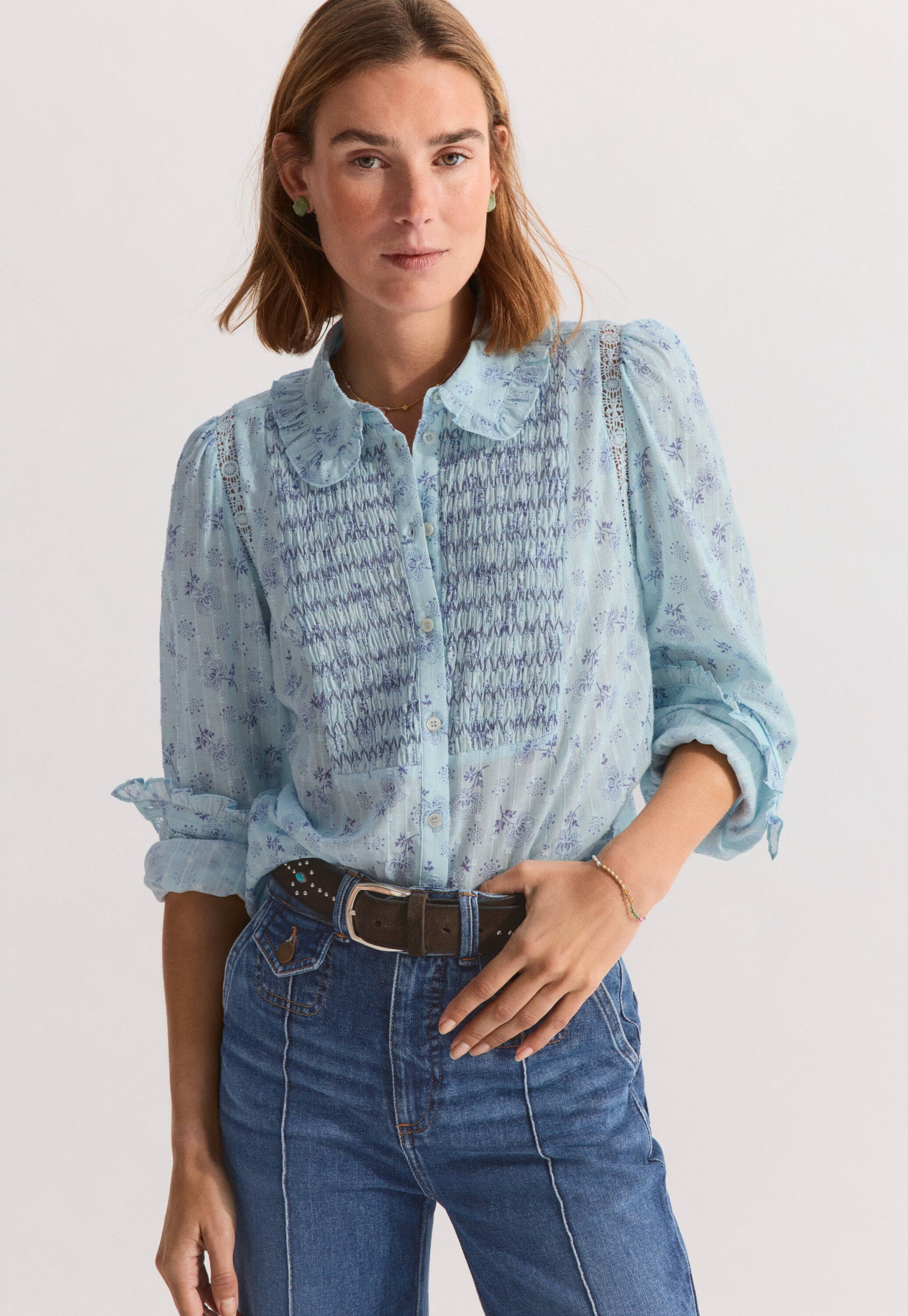 Embroidered blouse