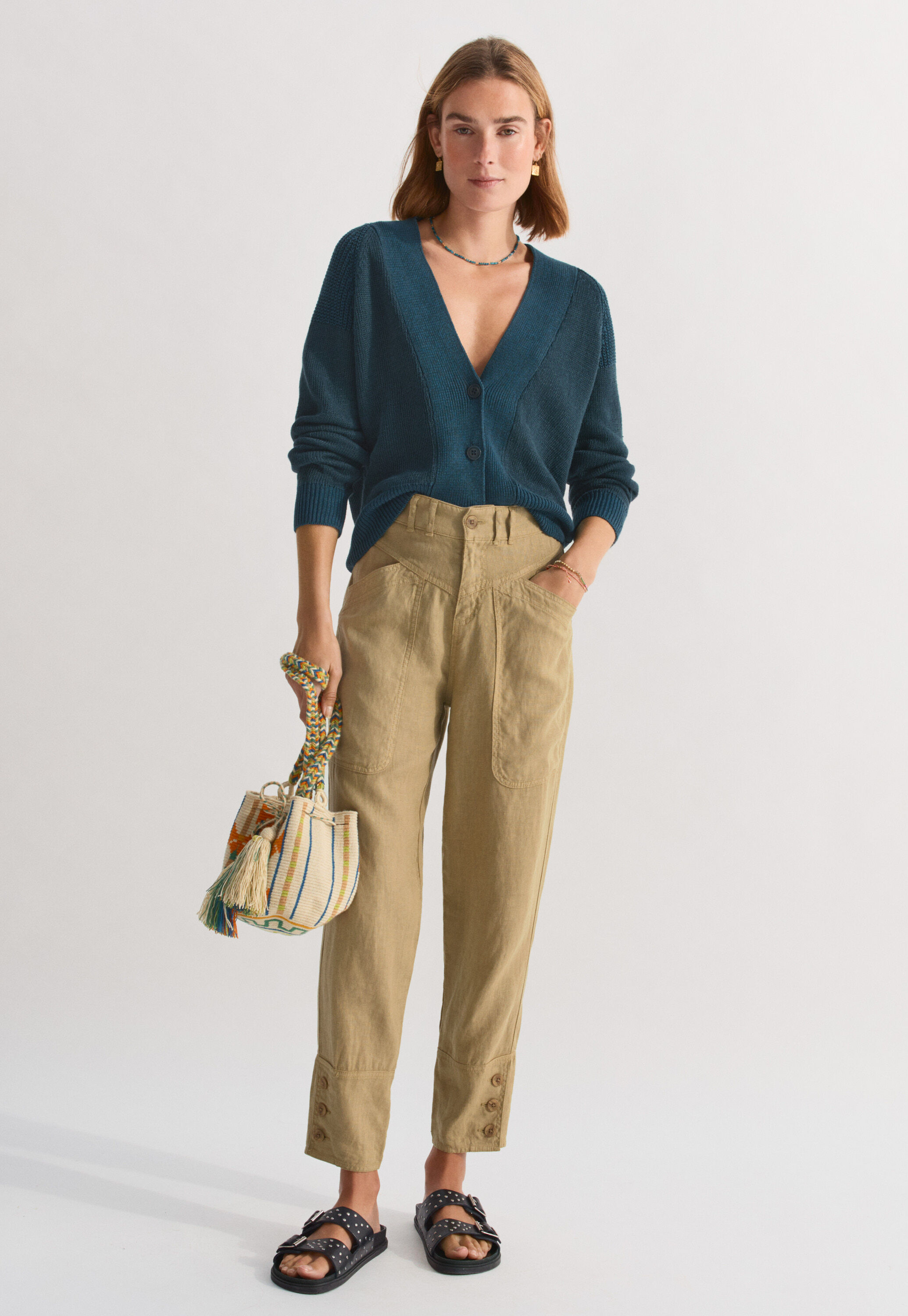 Cropped trousers