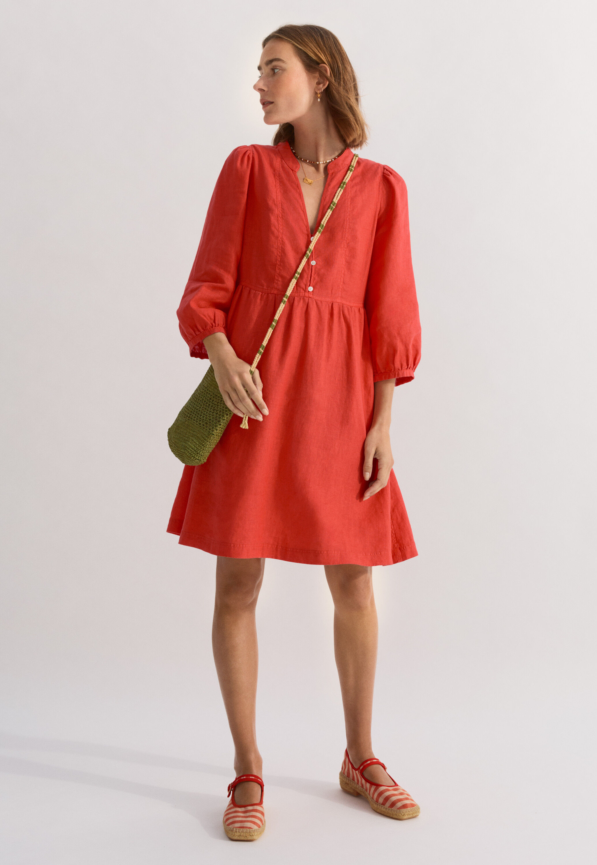 A-line dress