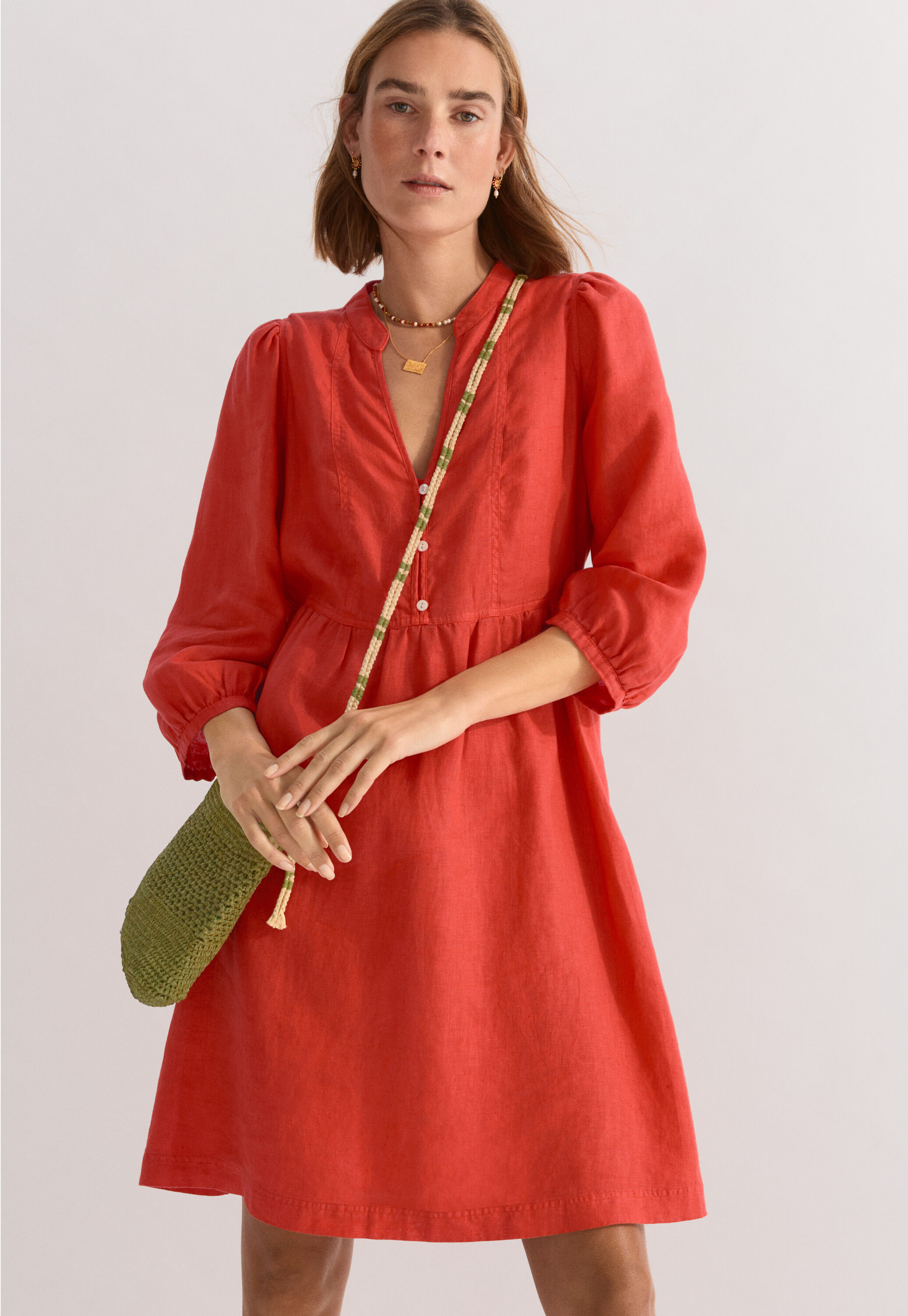 A-line dress
