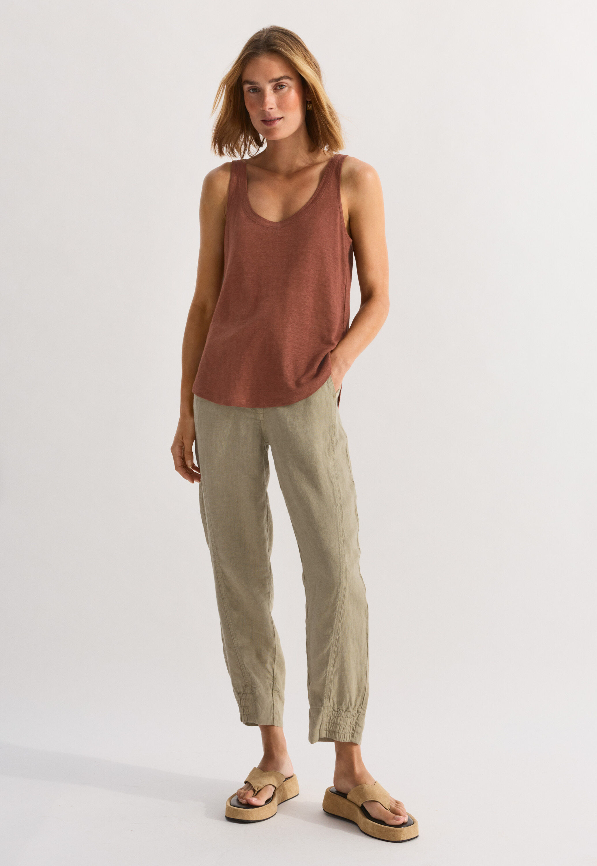 V-neck cardigan