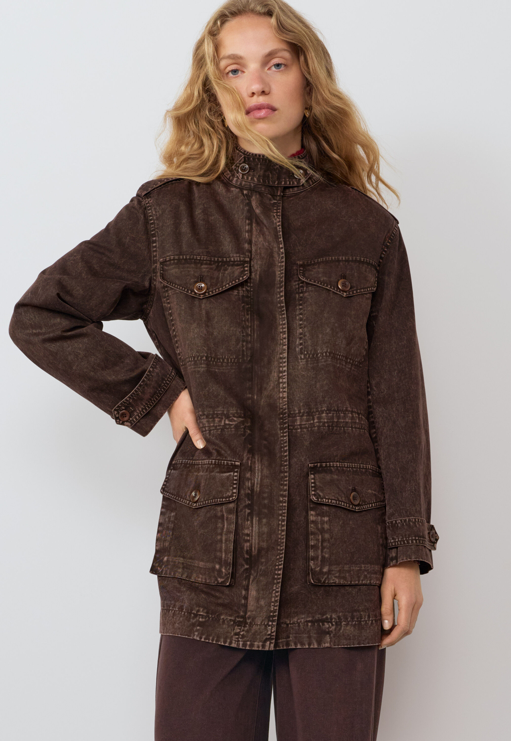 Laundered jacket
