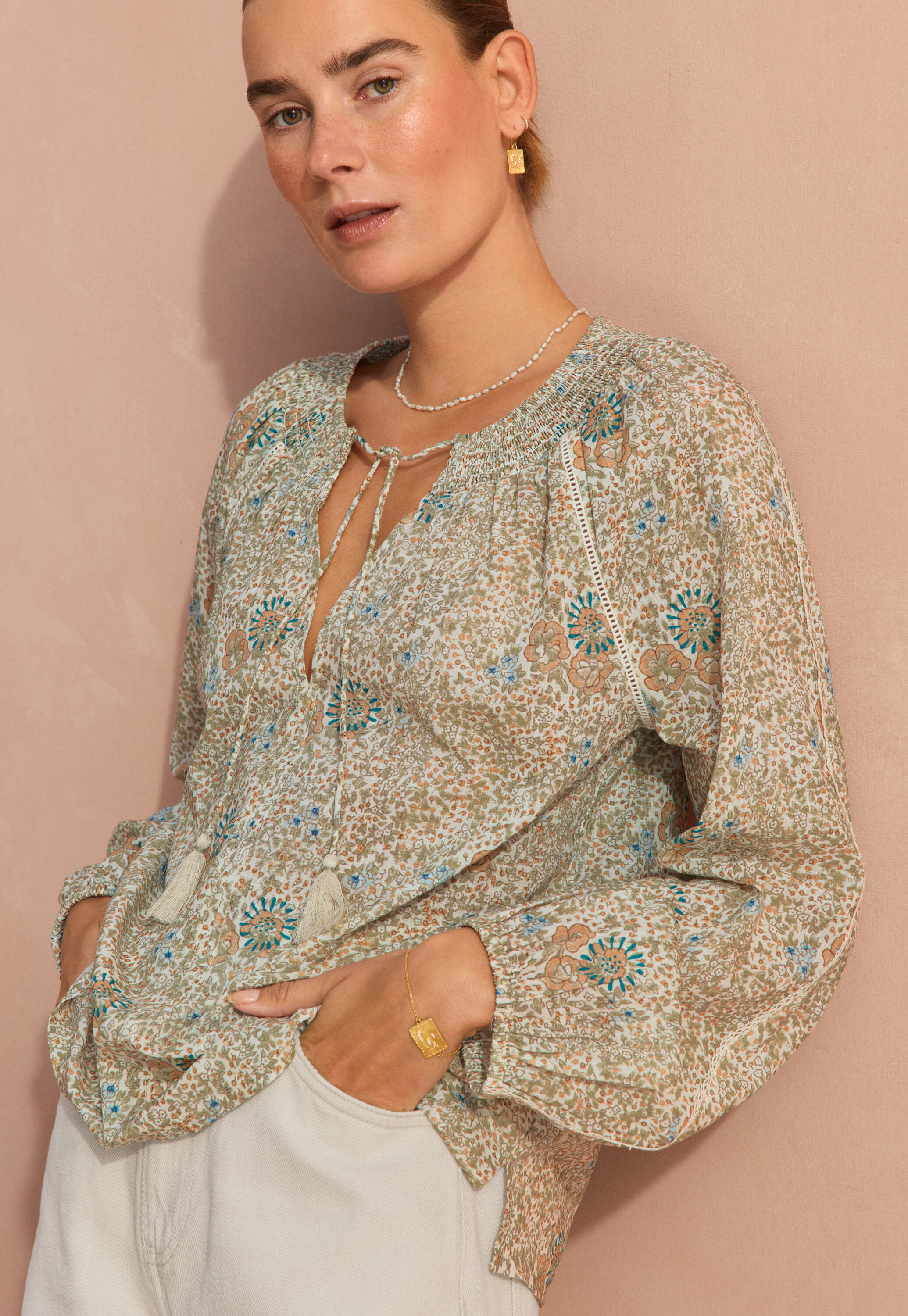 Printed blouse