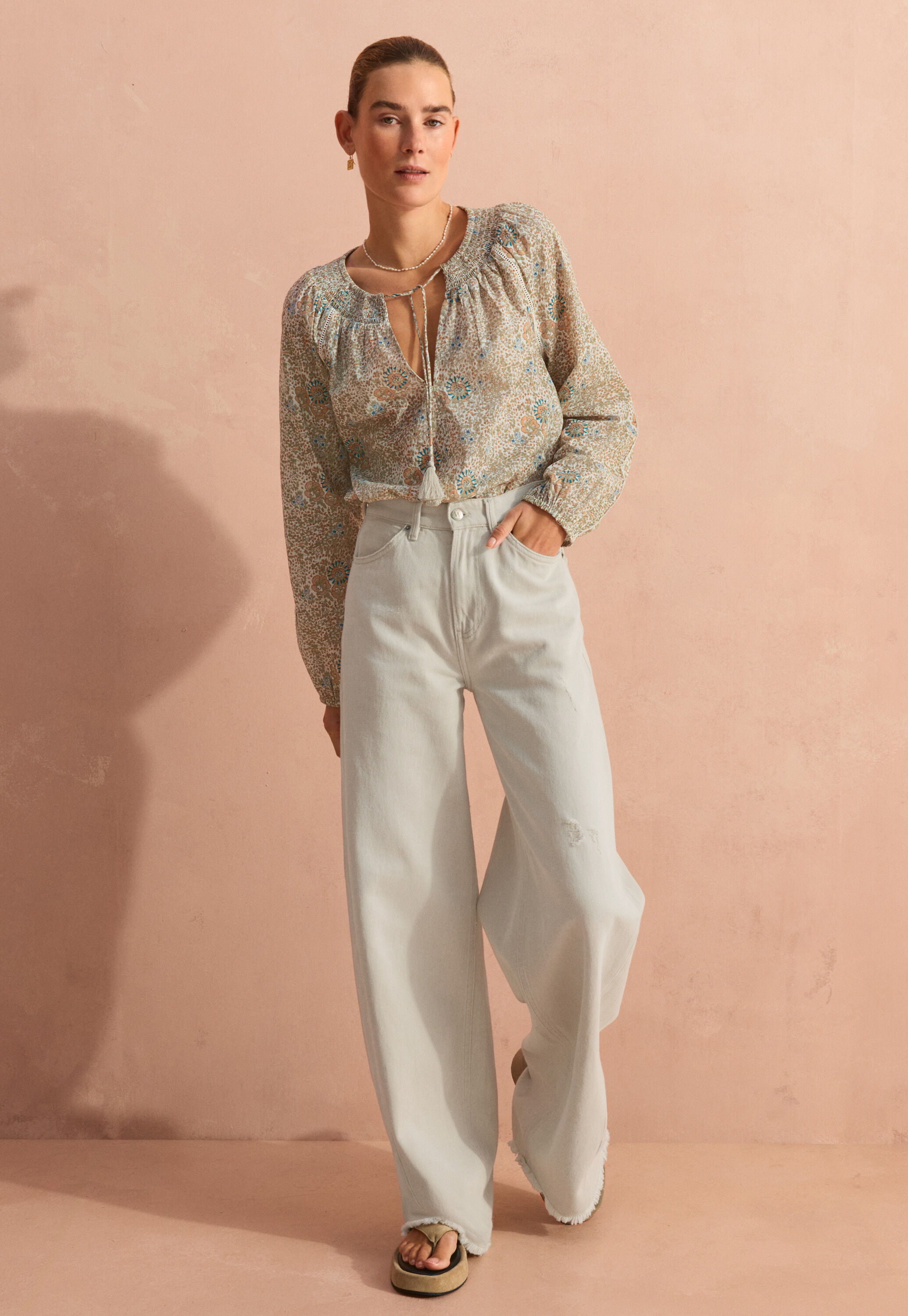 Printed blouse