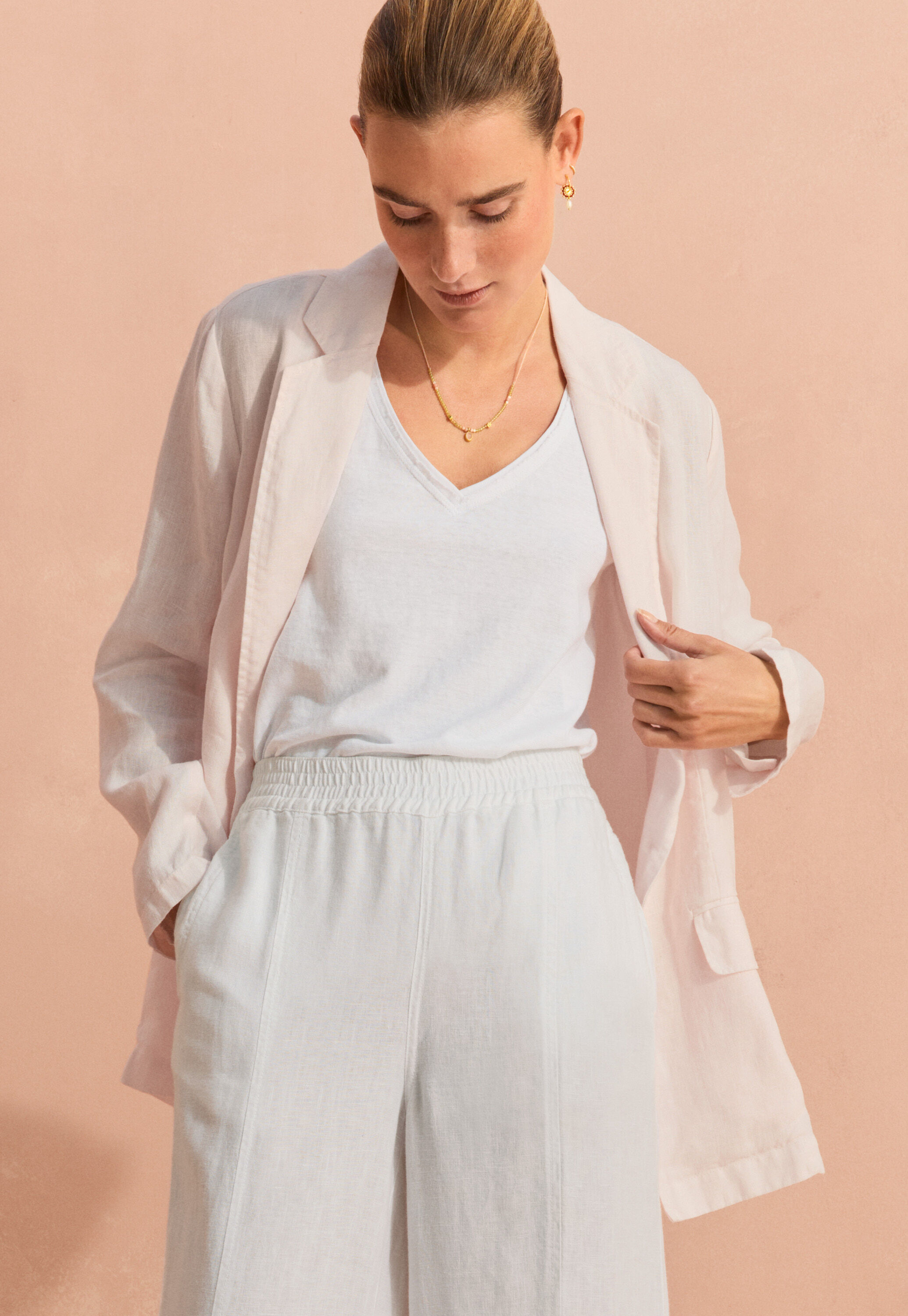 Quilted embroidered jacket