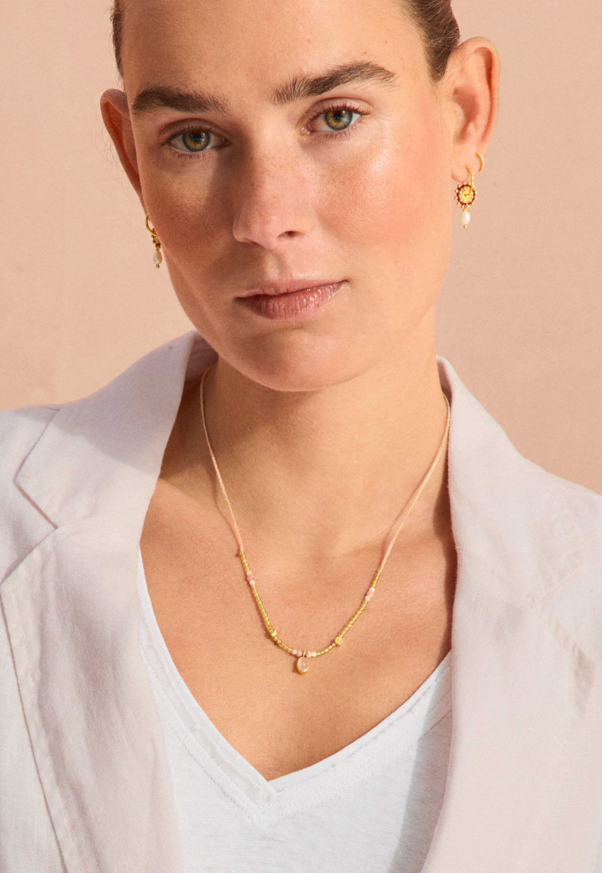 Sunburst earrings