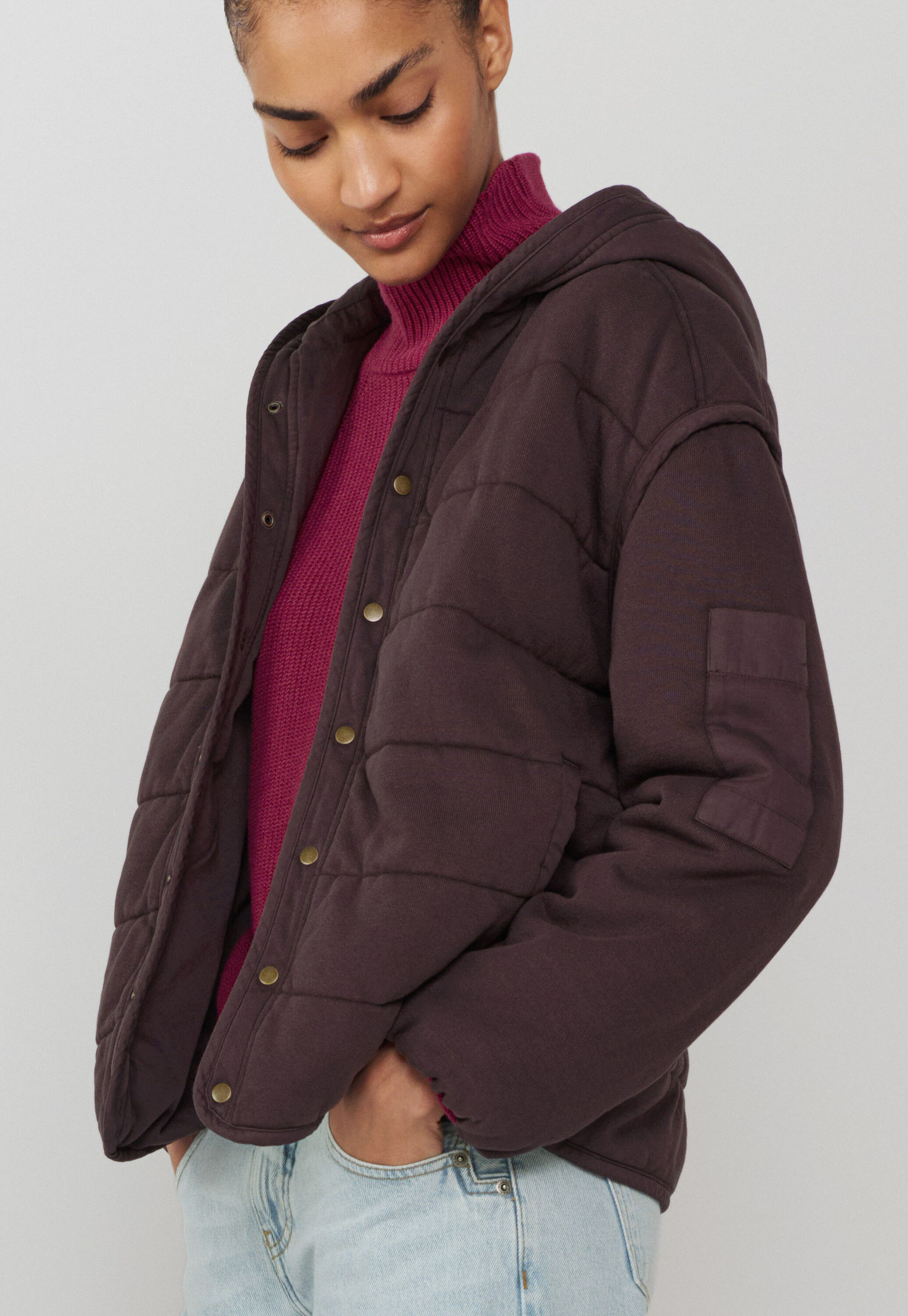 Ribbed roll-neck sweater