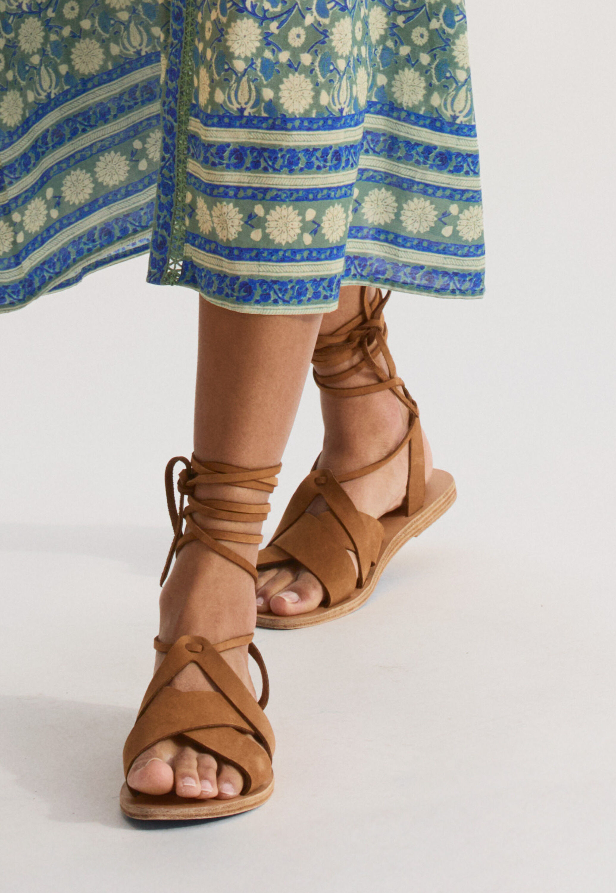Wrap-round sandals