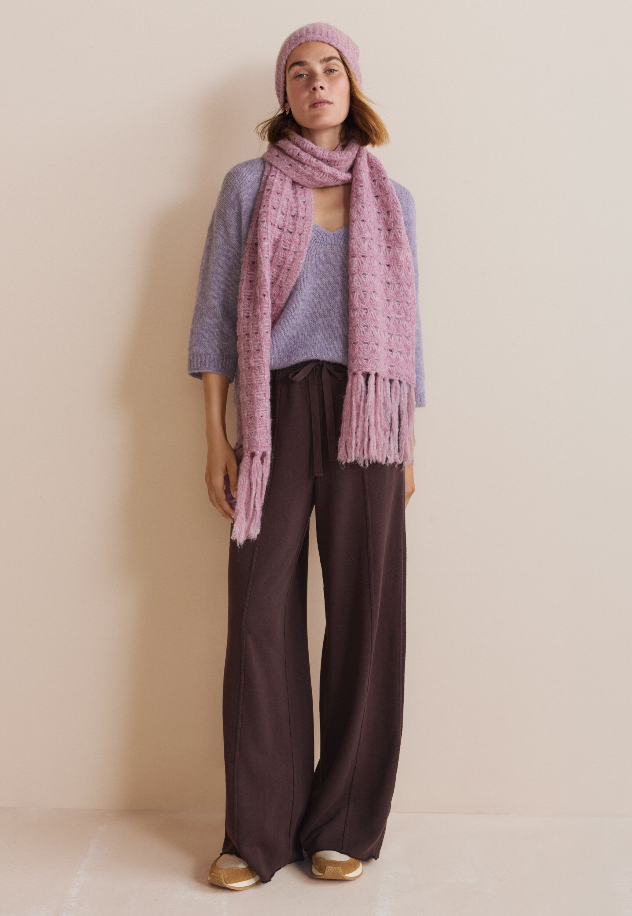 Crochet stitch scarf