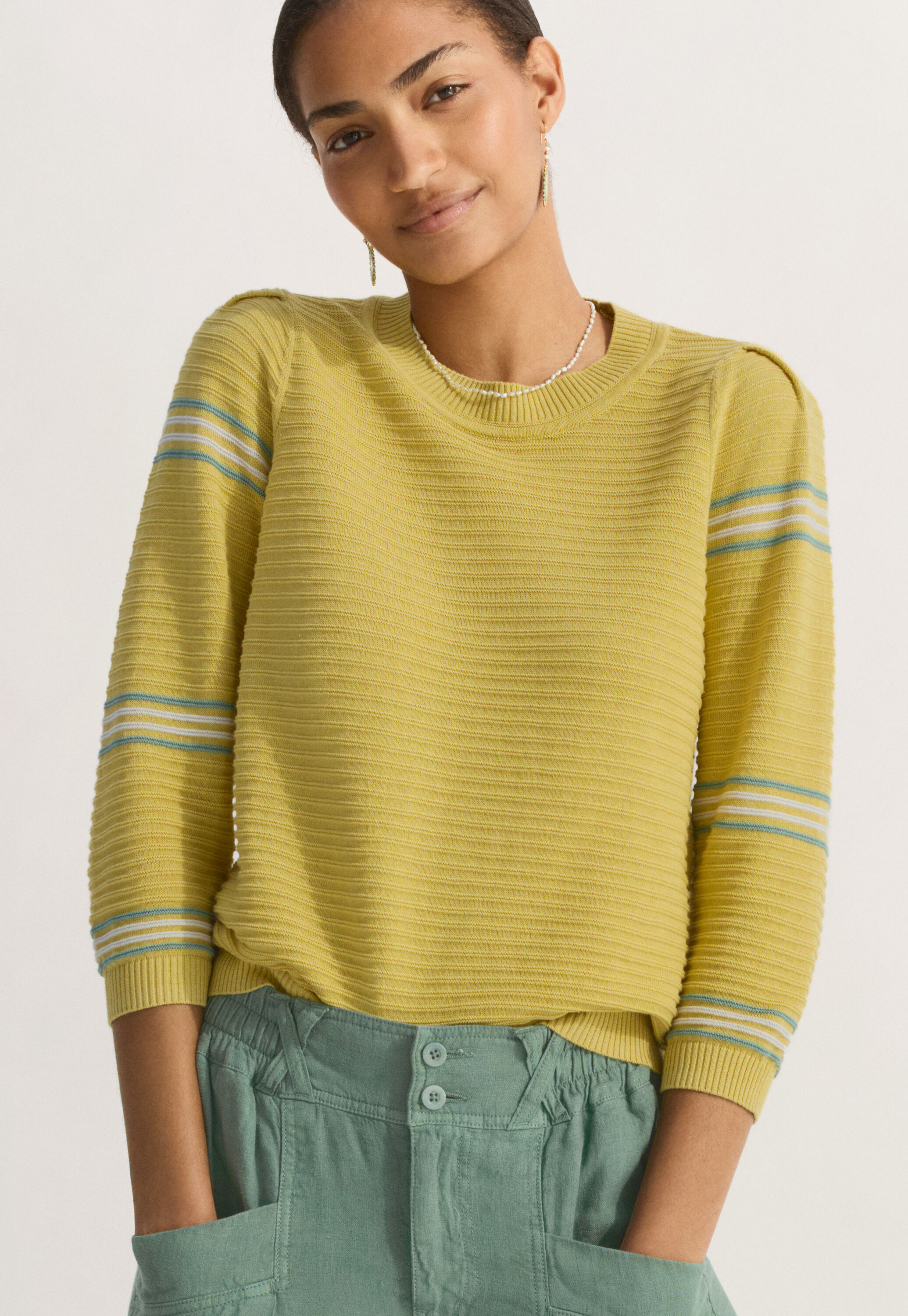 Striped sweater
