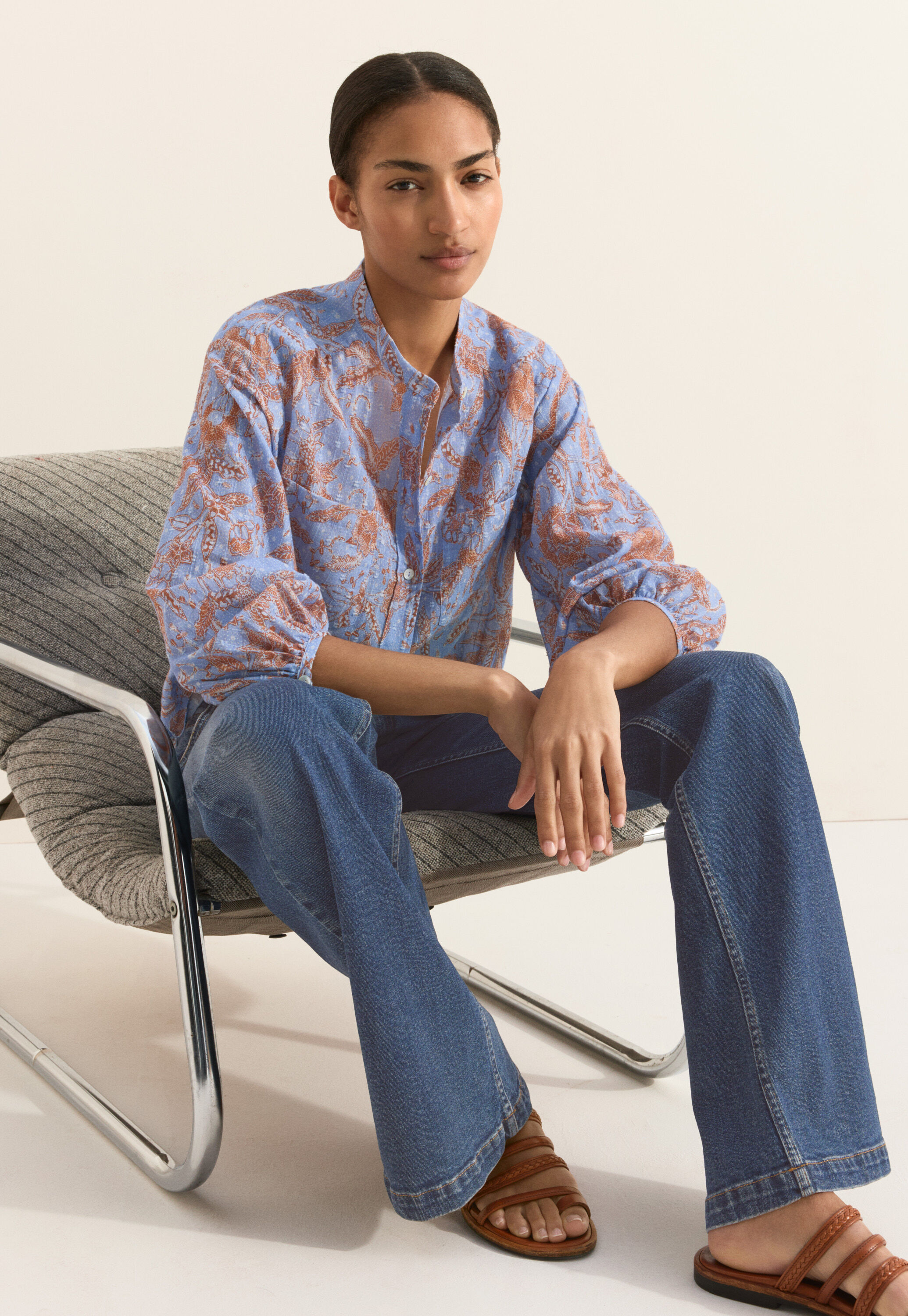 Flared jeans