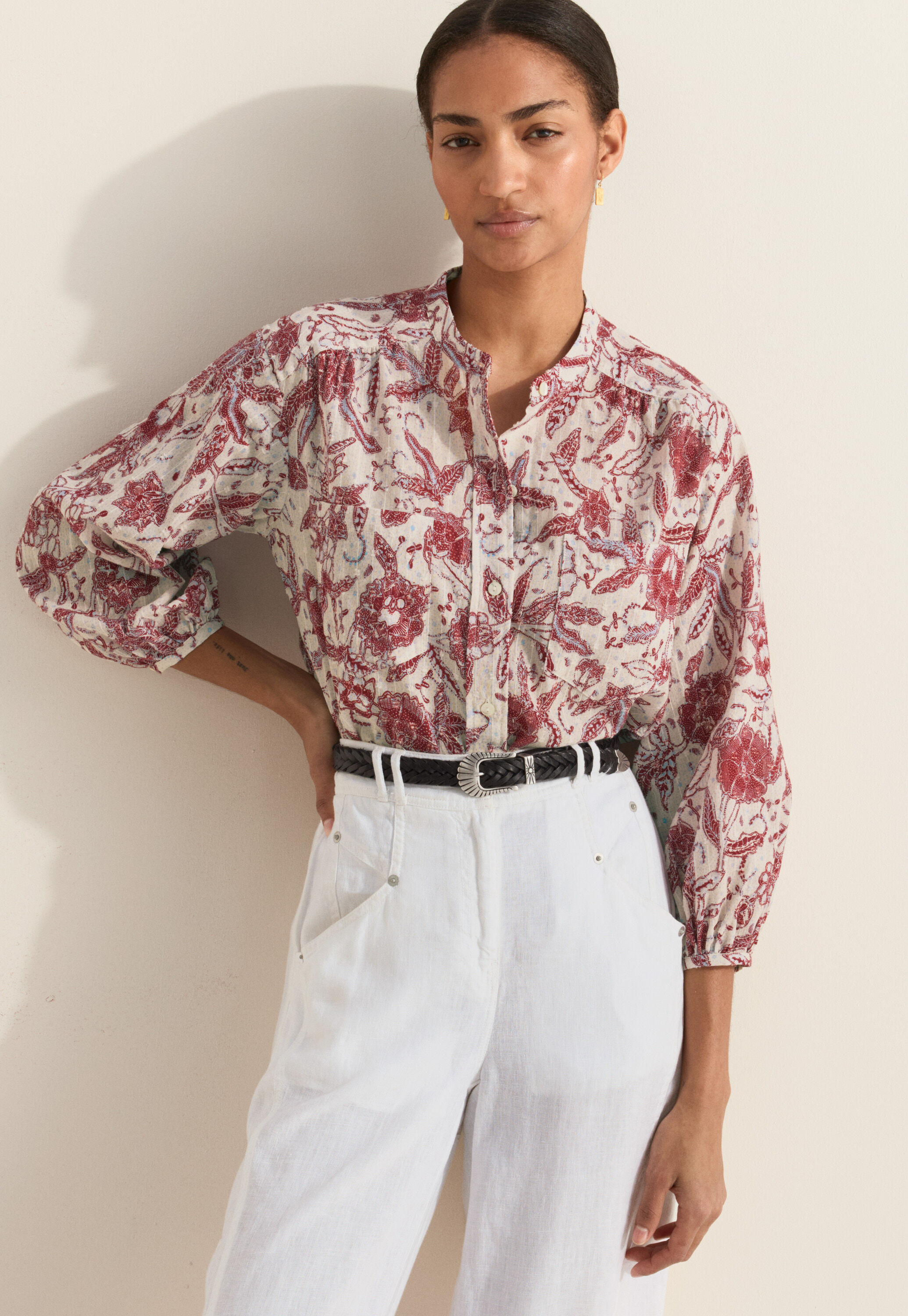 Embroidered blouse
