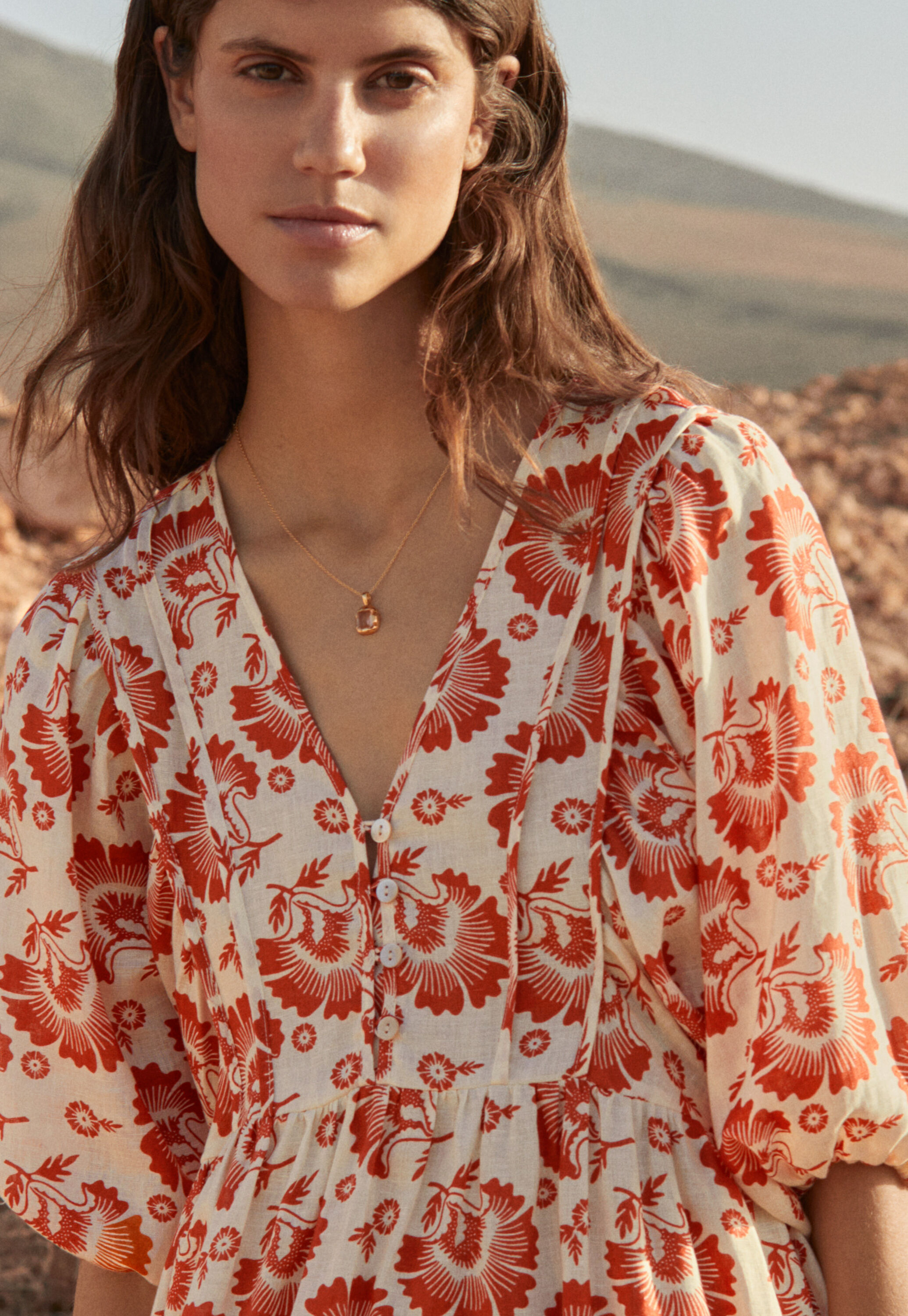Printed dress