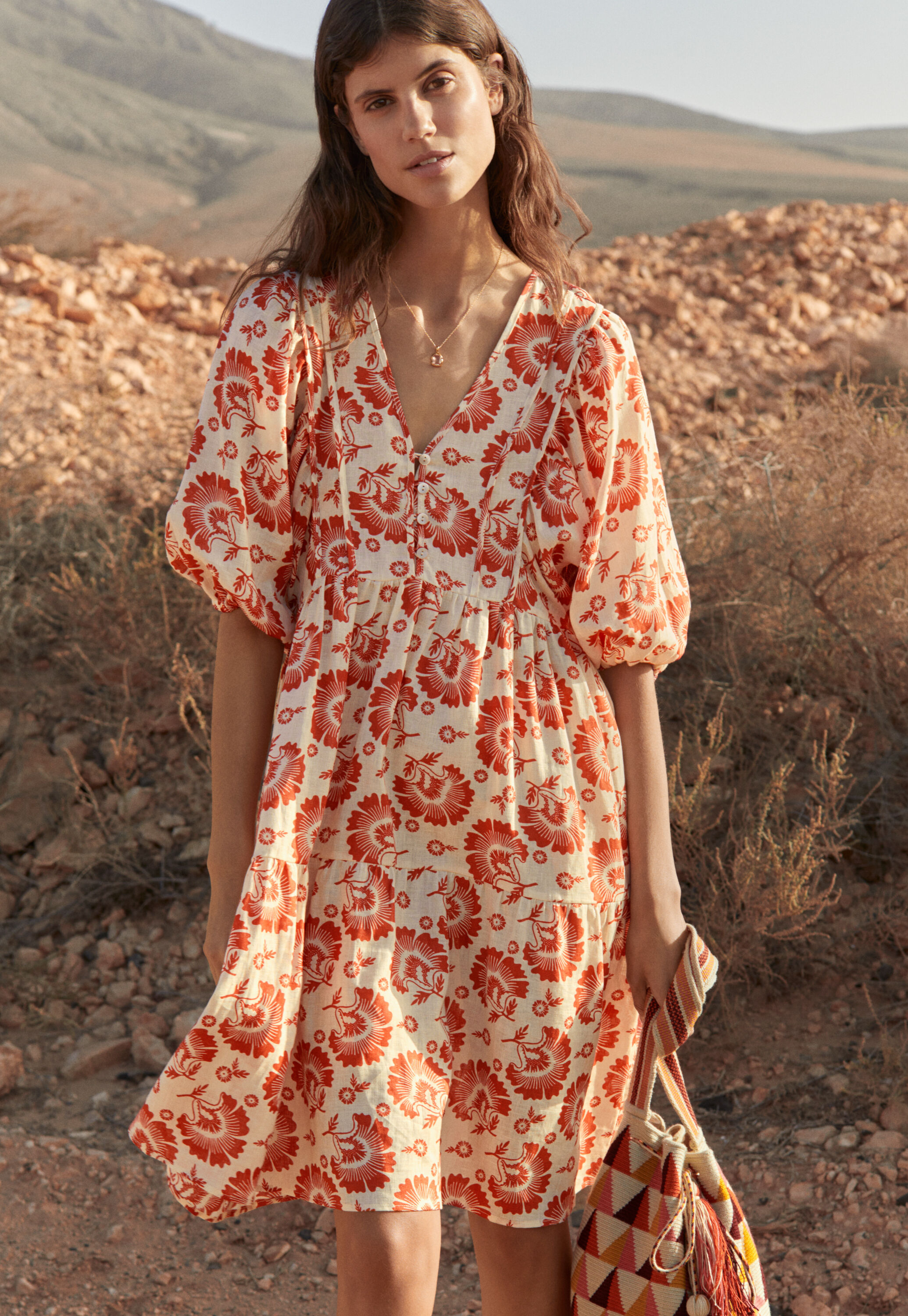 Printed dress