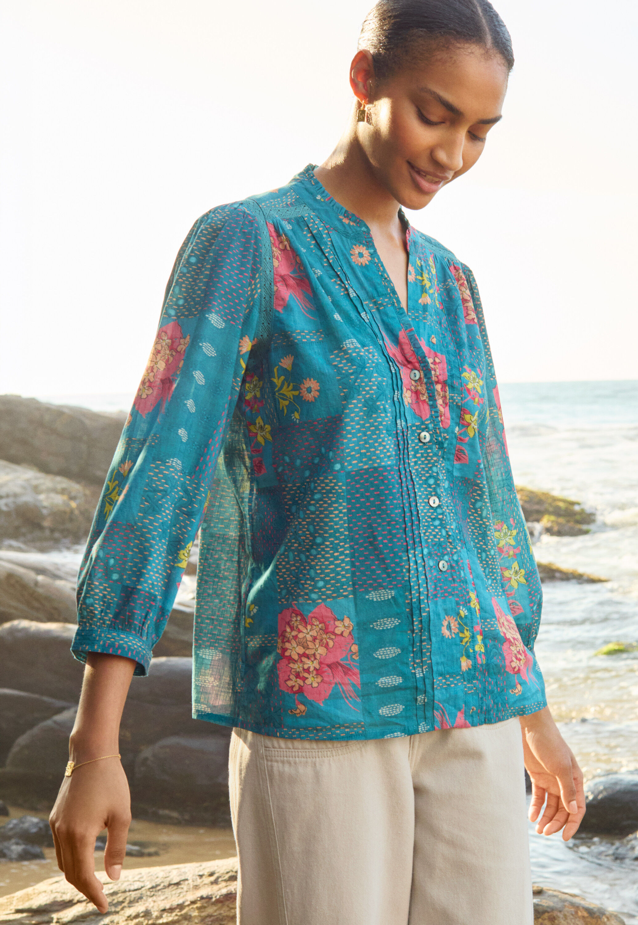 Printed blouse