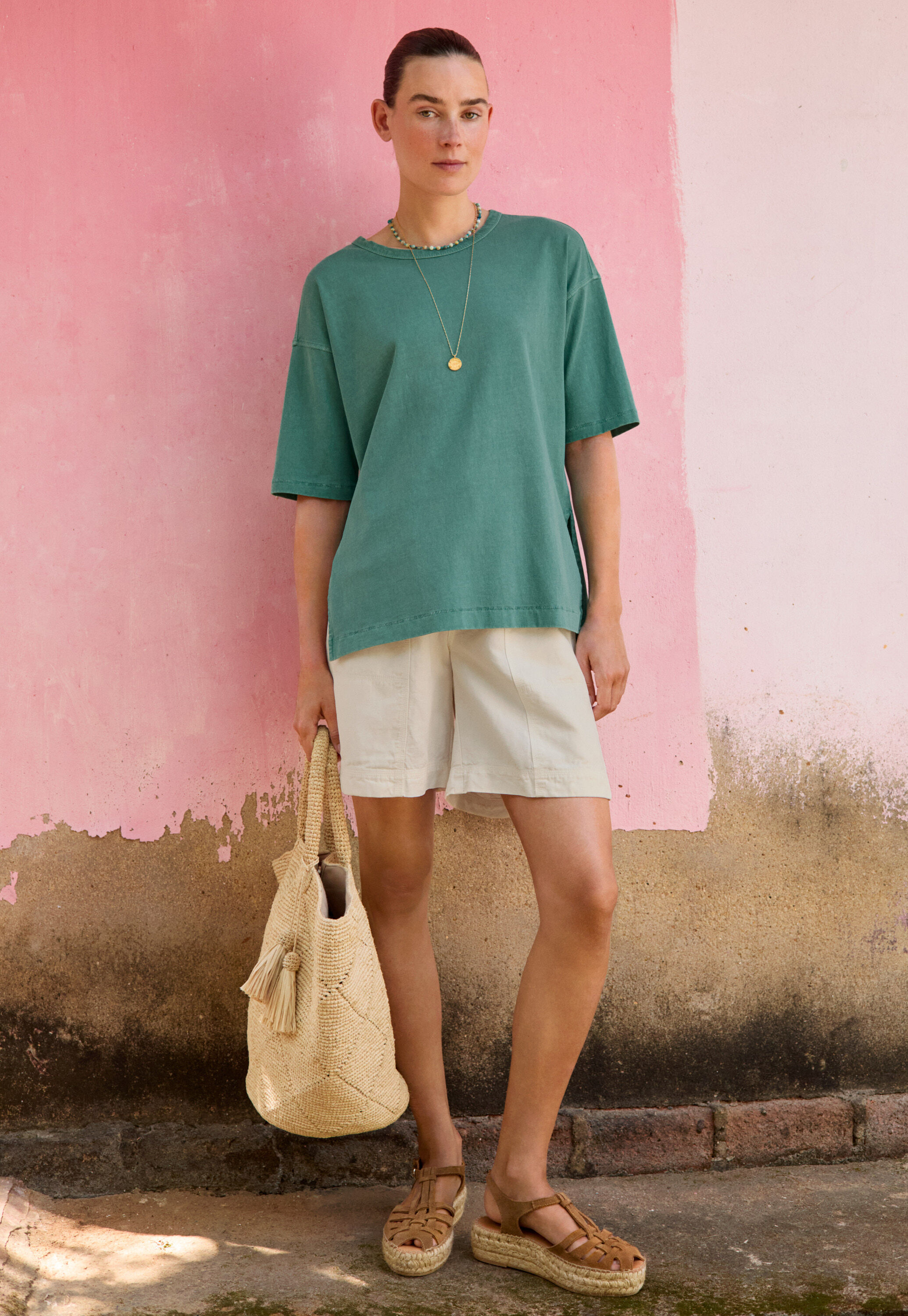 Safari shorts, Ivory, large