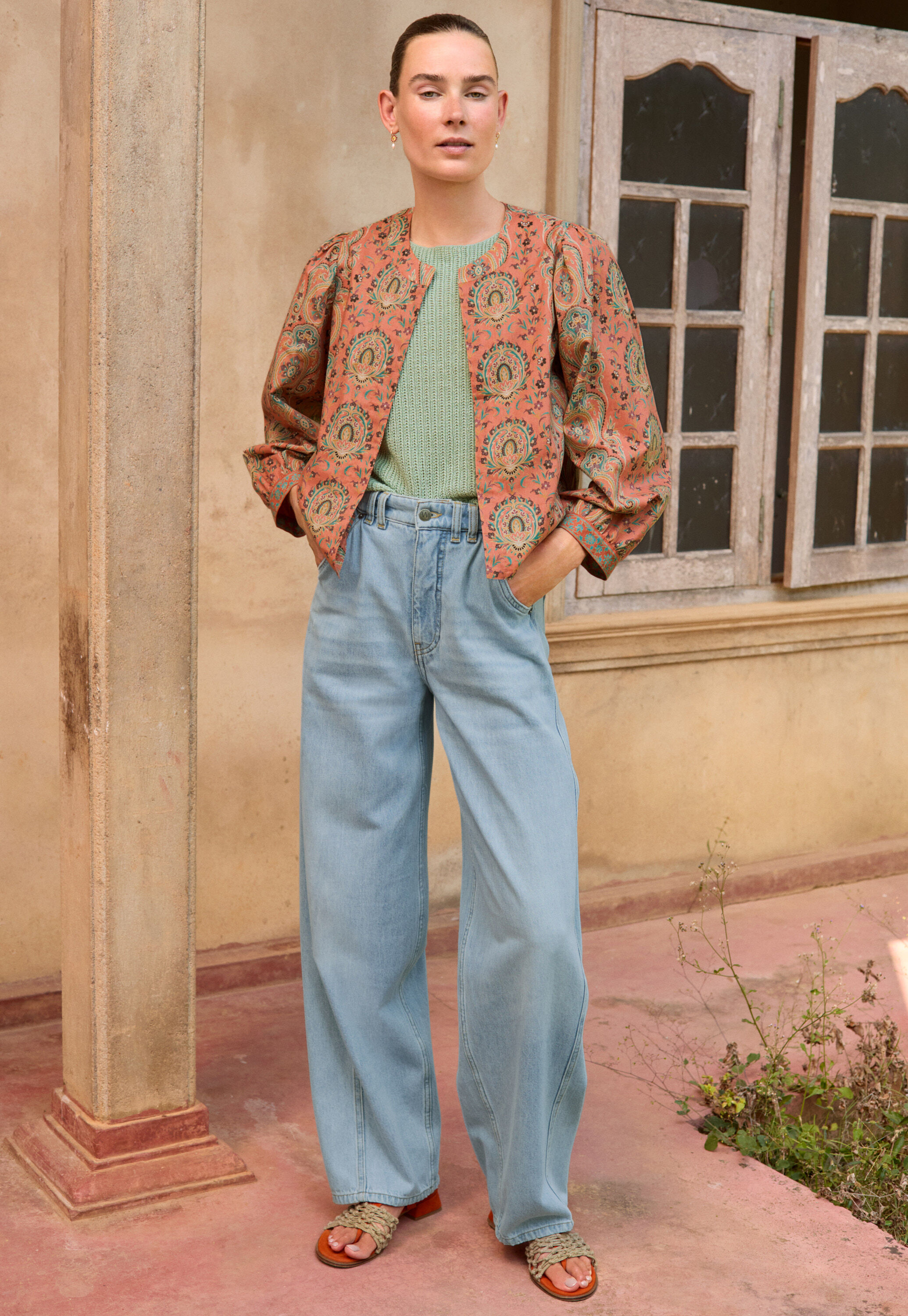 Reversible printed jacket