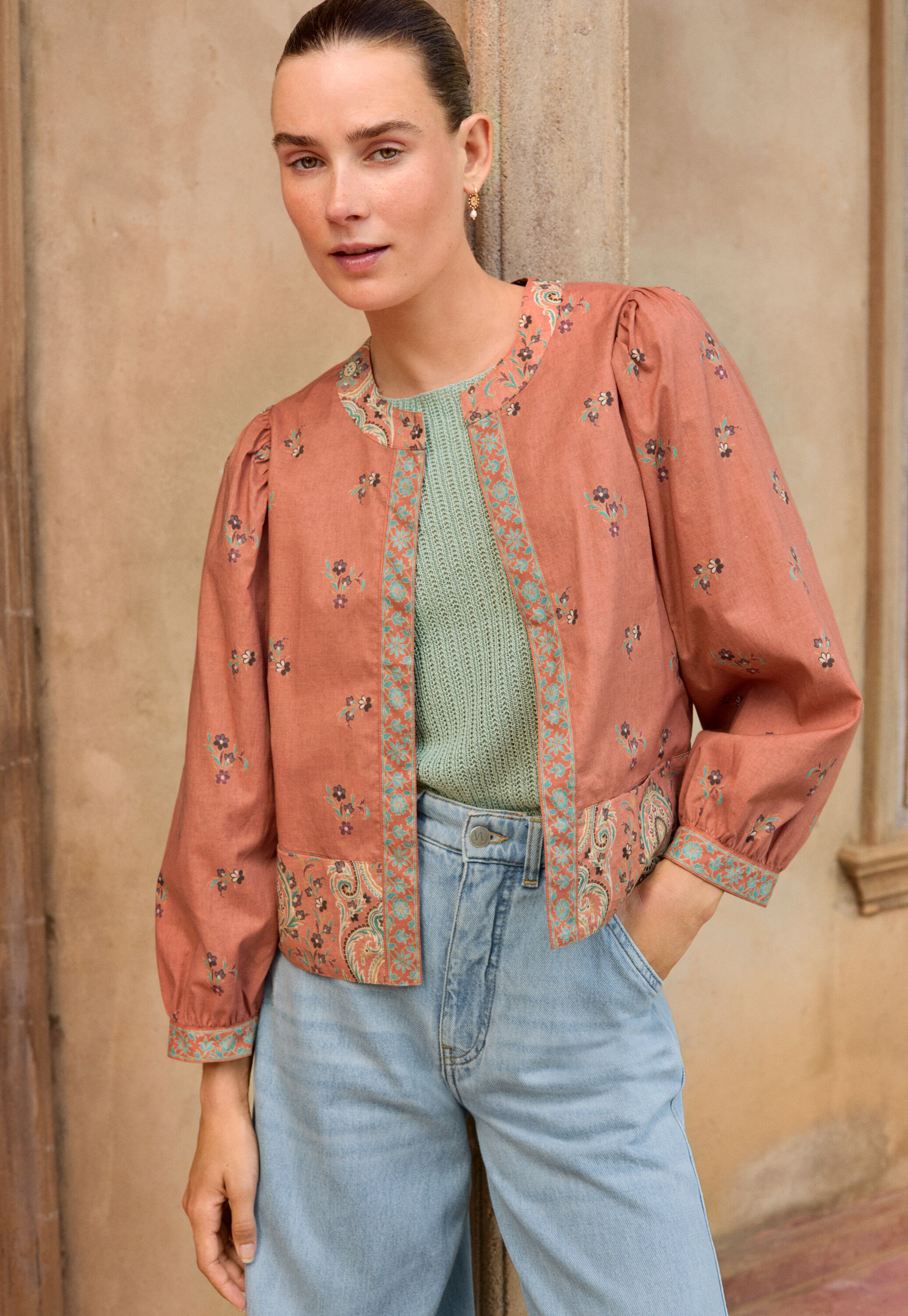 Reversible printed jacket