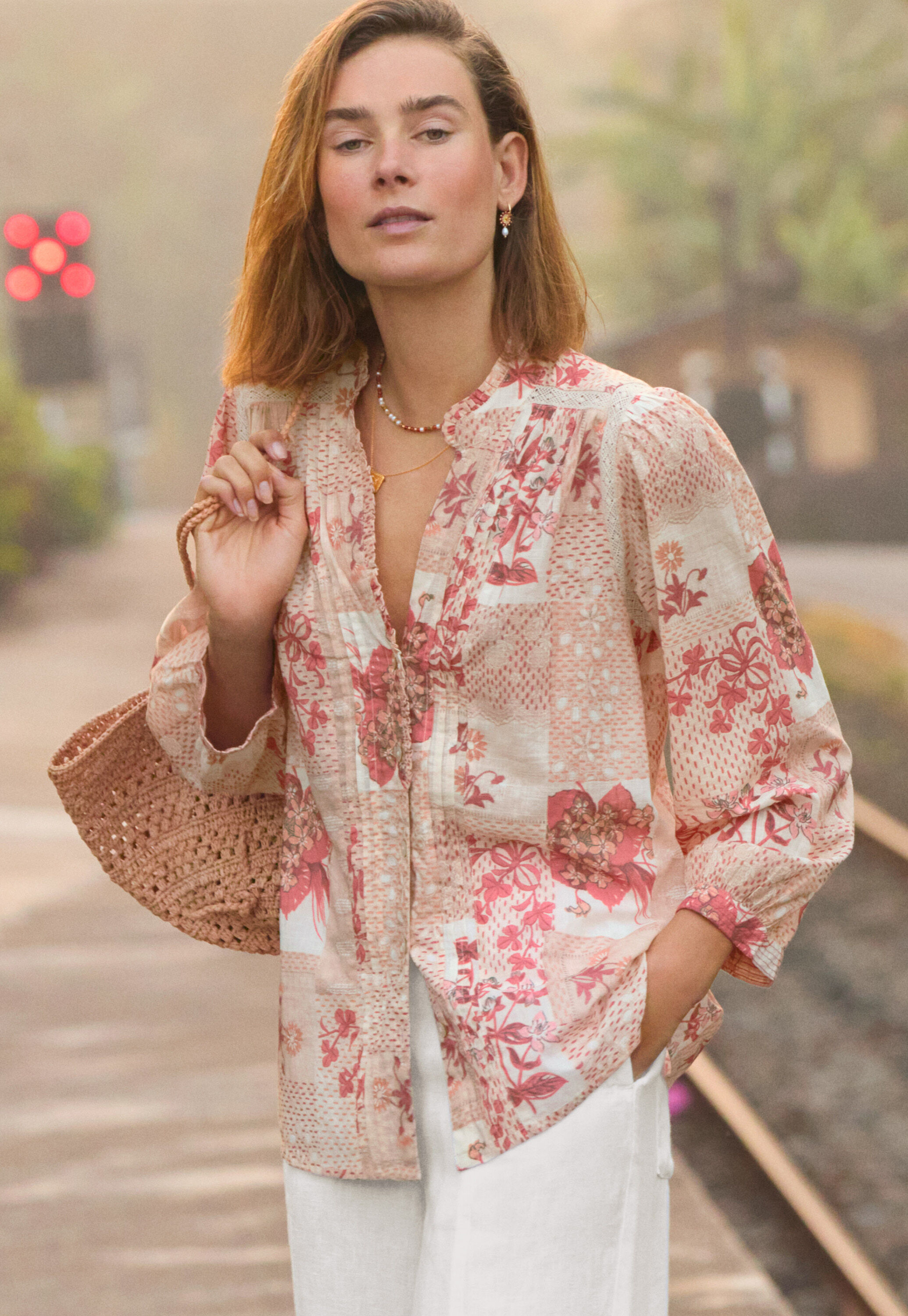 Embroidered blouse