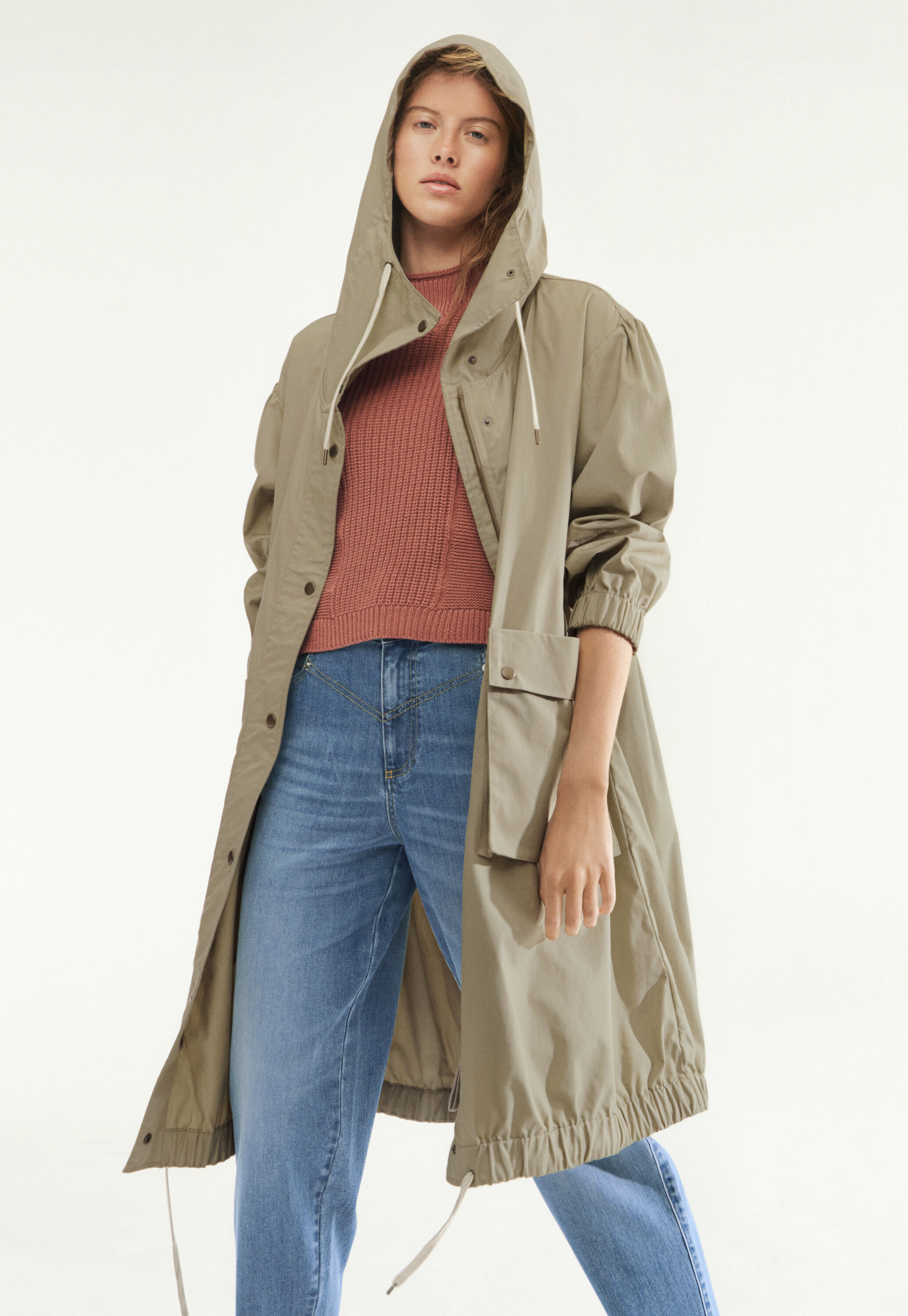 Quilted hoodie