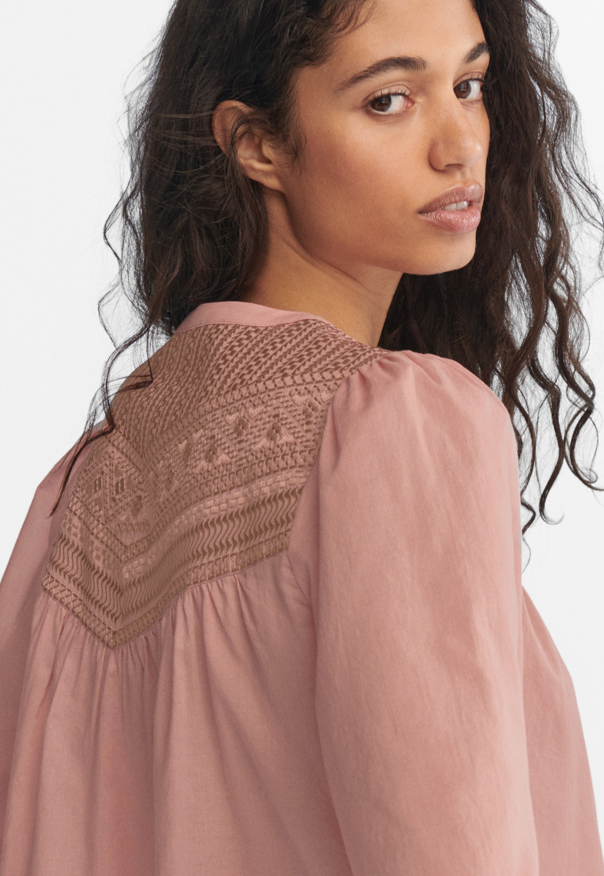 Embroidered blouse