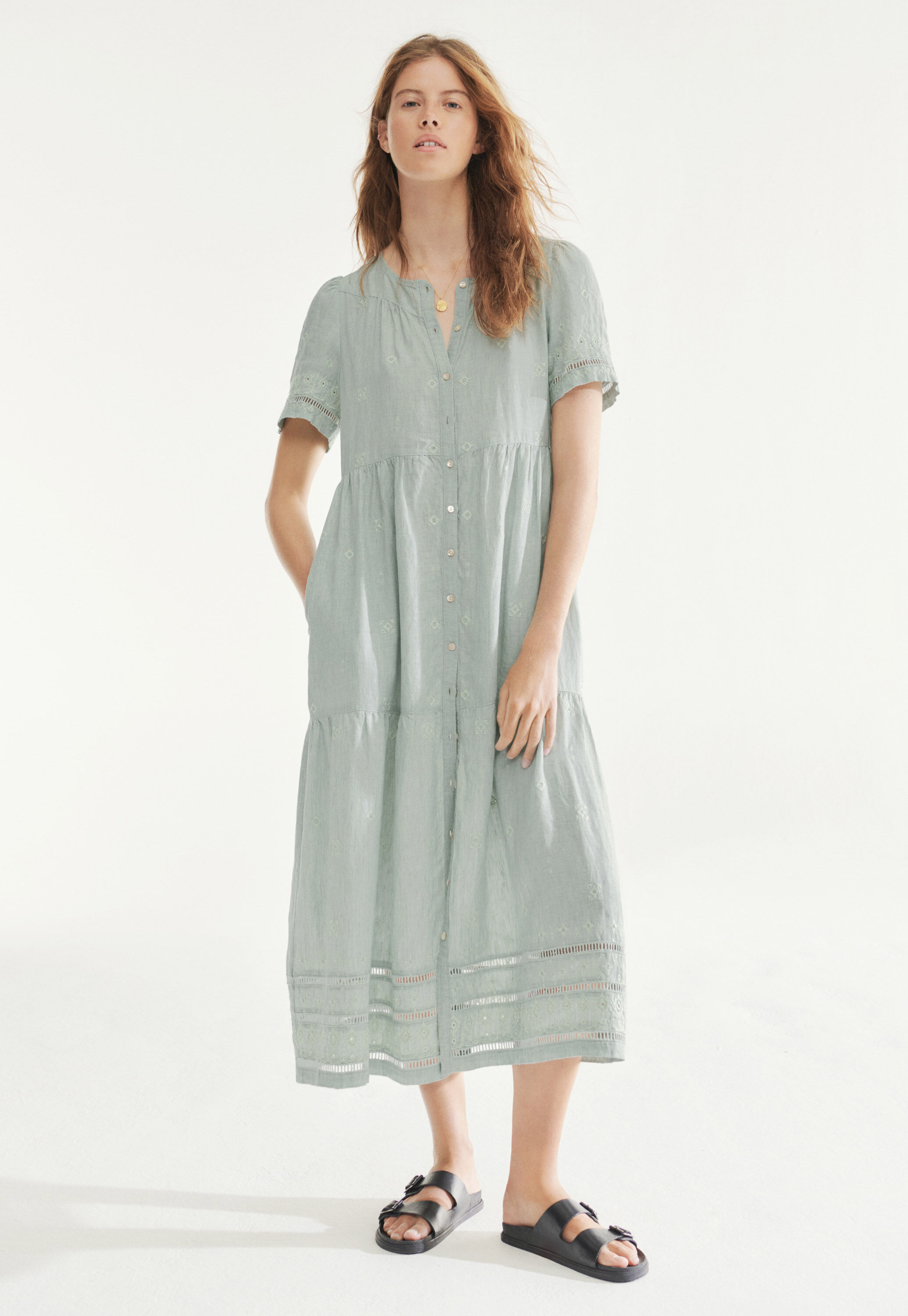 Embroidered dress