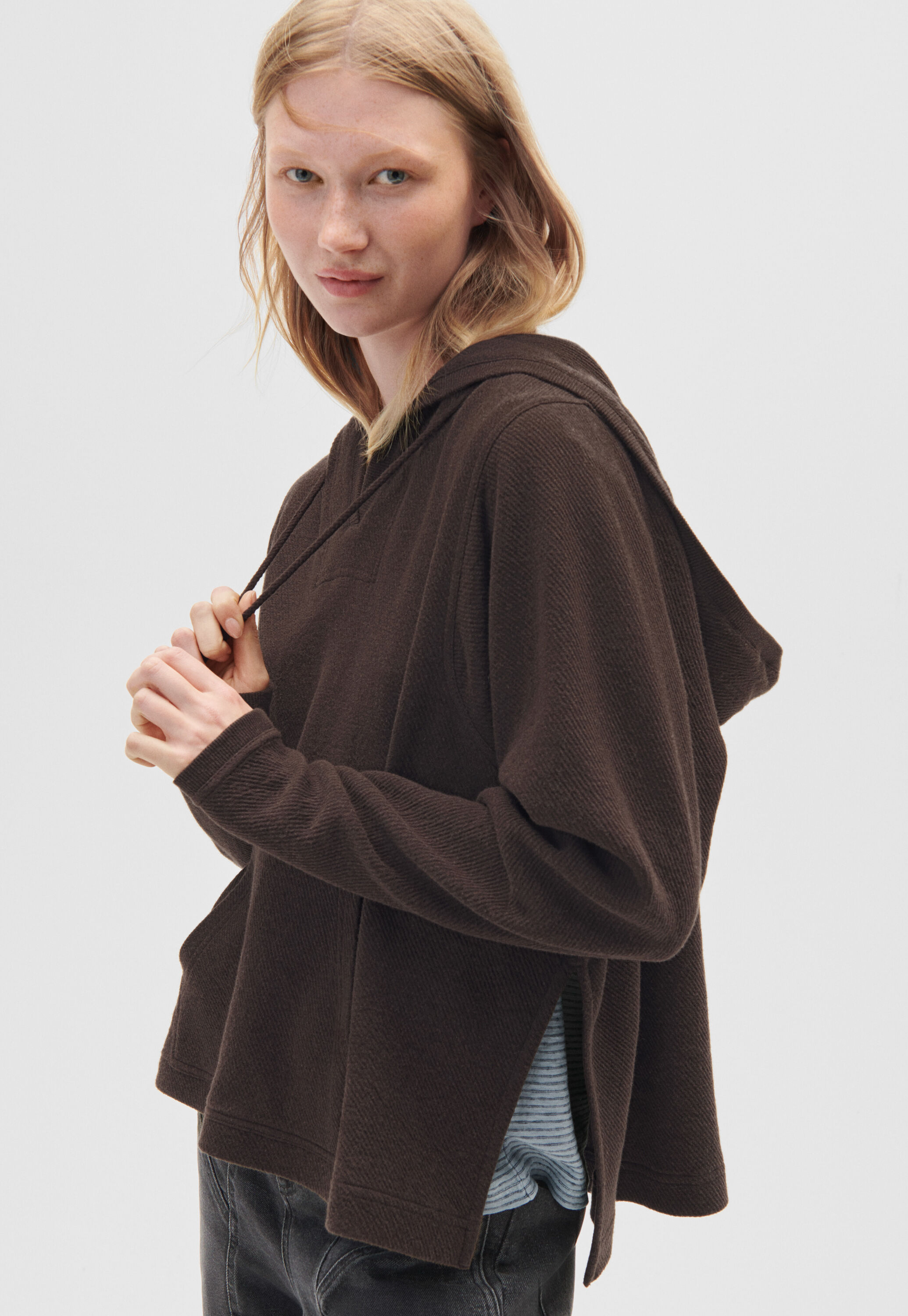 Quilted hoodie