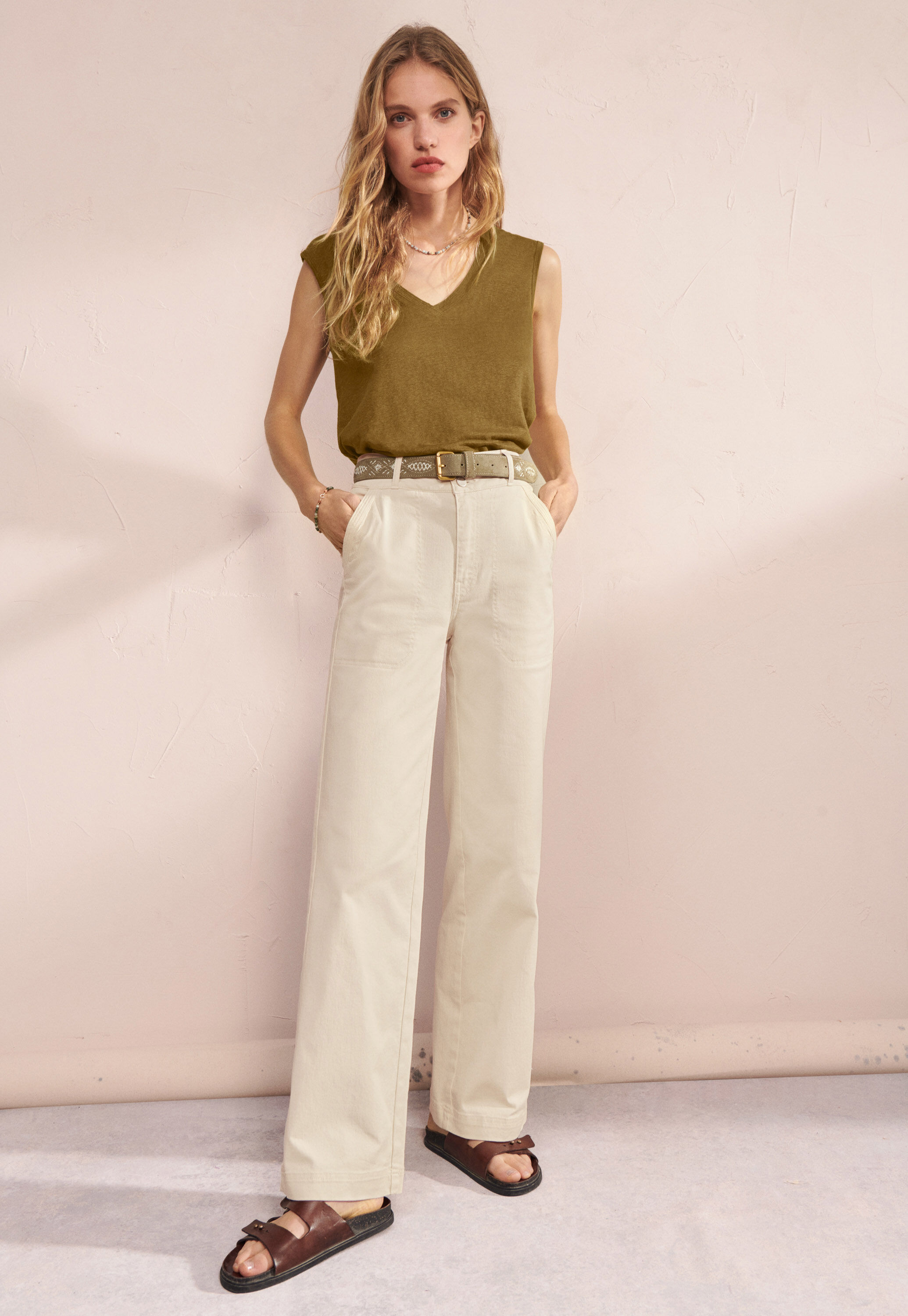 Flared trouser