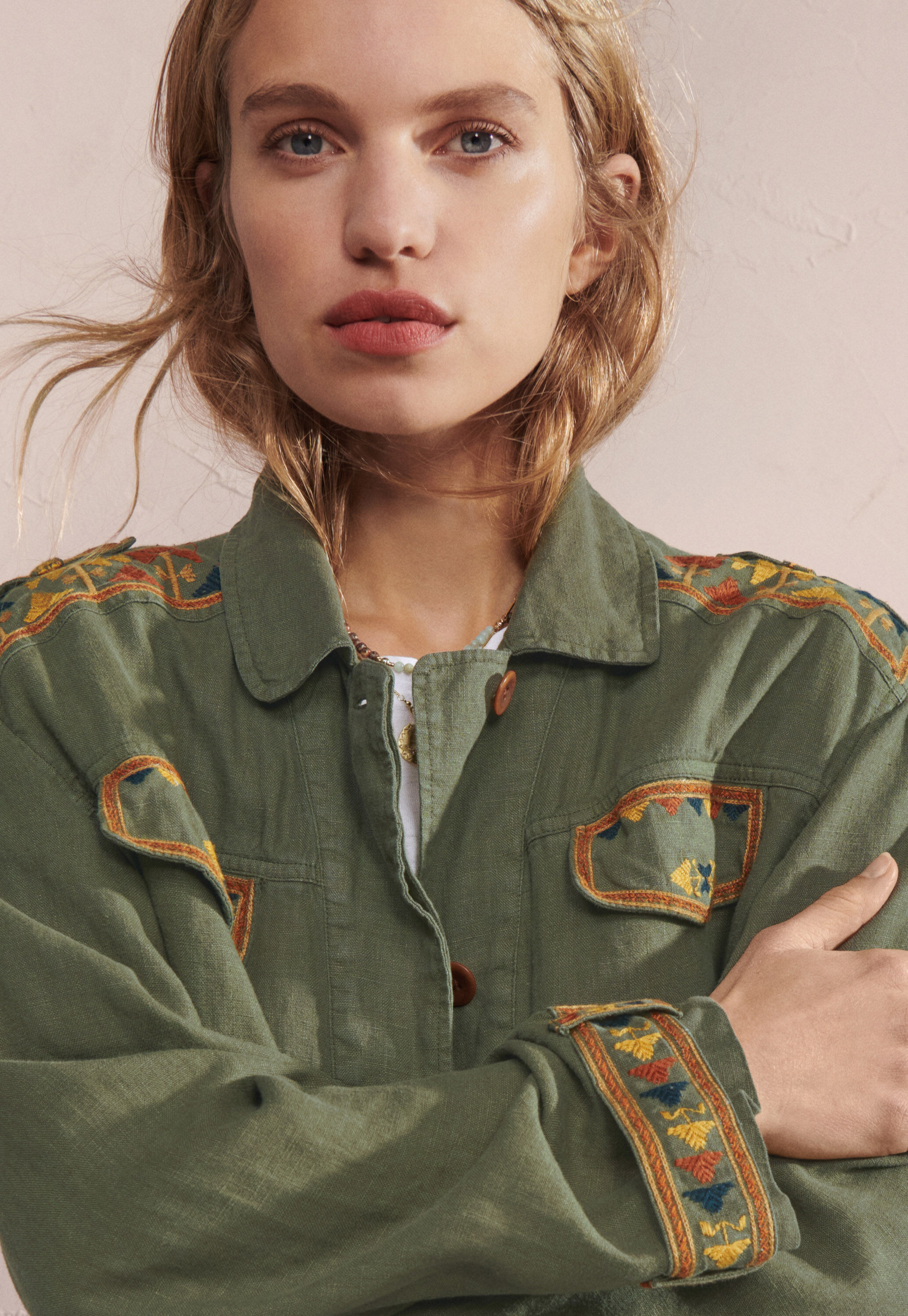 Embroidered jacket